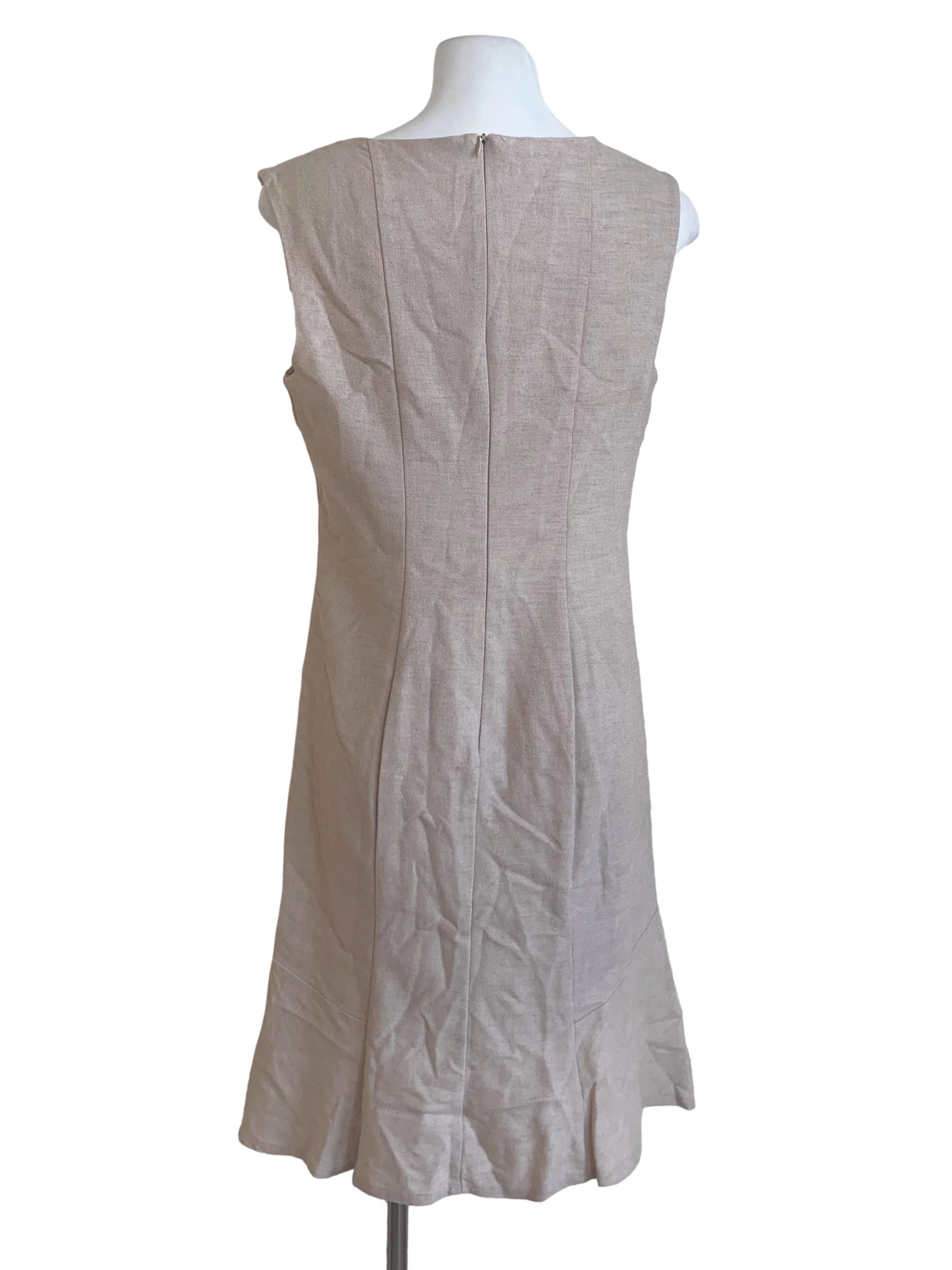 Eggnog Beige Dress - Image 2