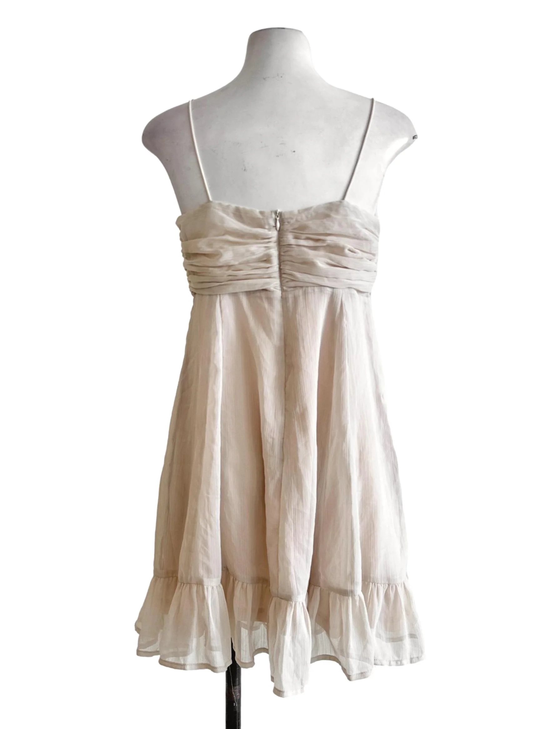 Eggnog Padded Mini Dress - Image 2