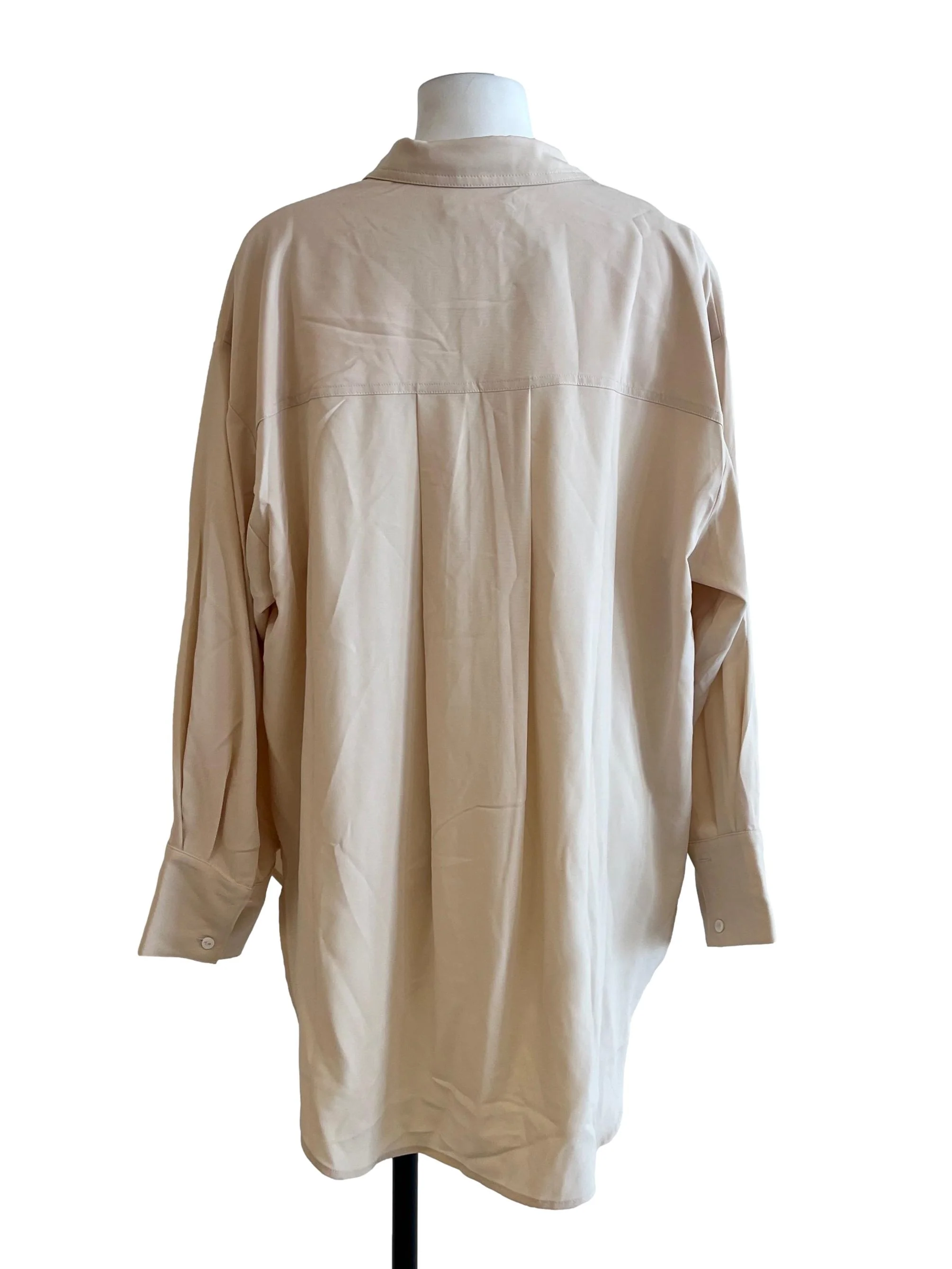Eggshell White Long Sleeve Top - Image 2