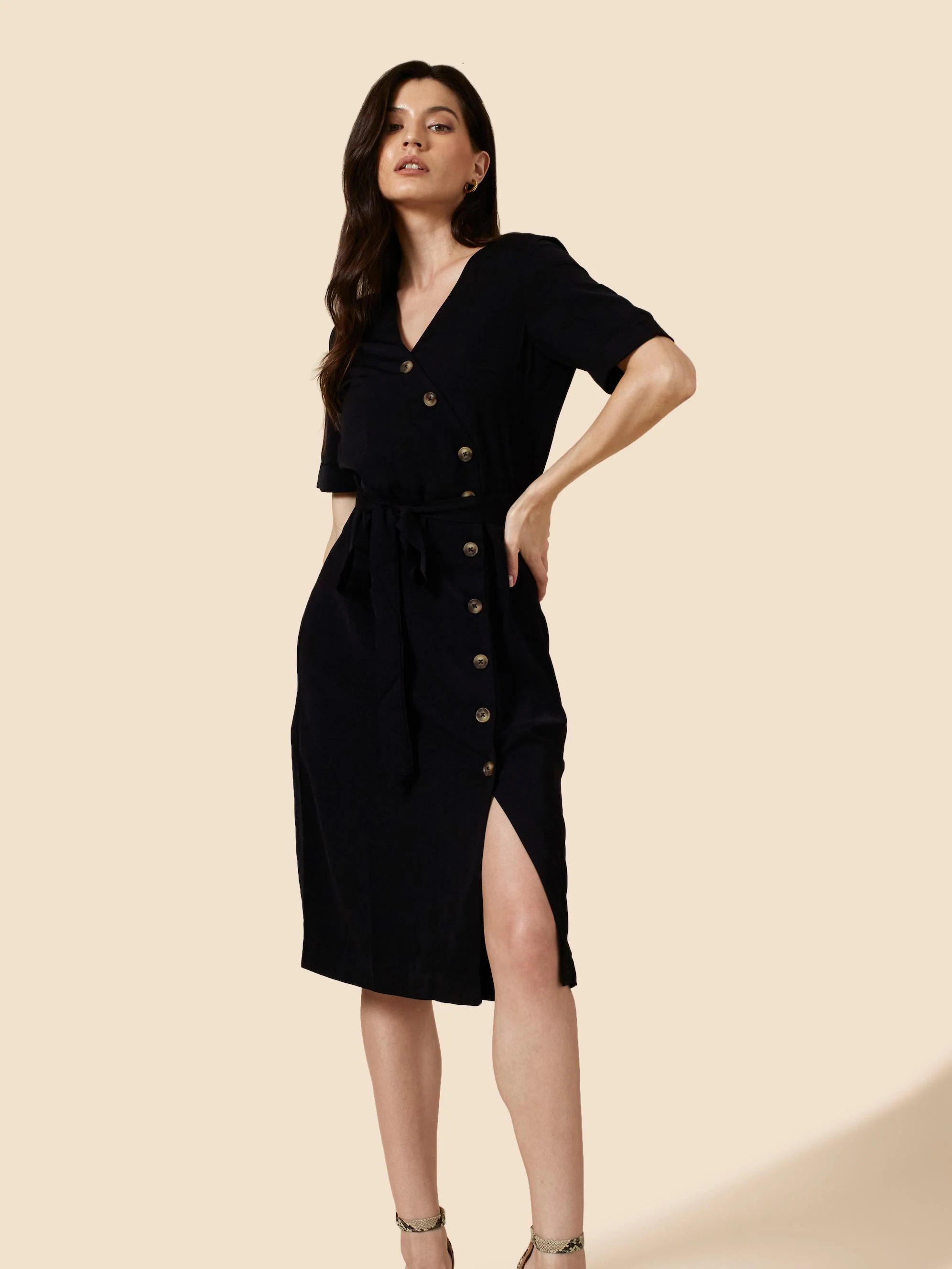 Emelie Dress In Black CSN
