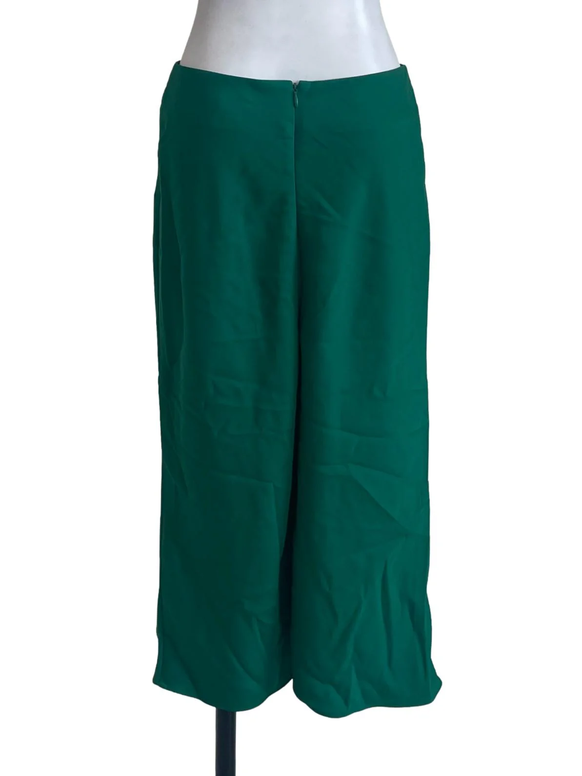 Emerald Green A Lined Skirt - Image 2