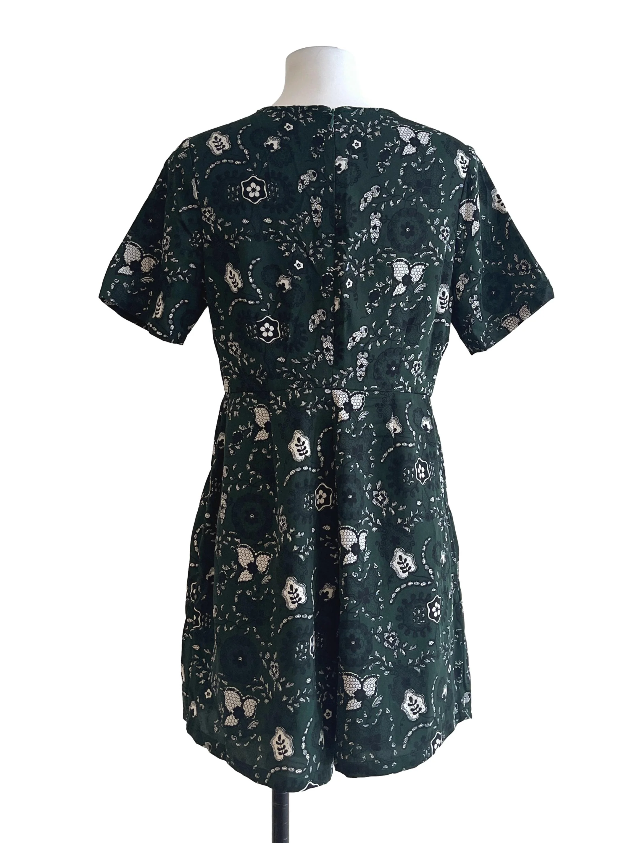 Emerald Green Halter Romper - Image 2