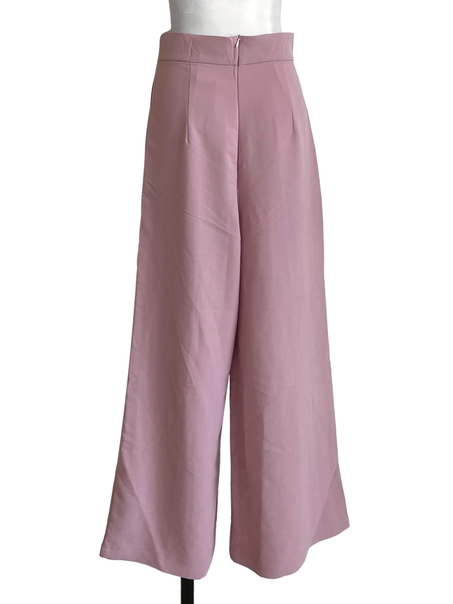 Flamingo Pink Twill Formal Pants - Image 2