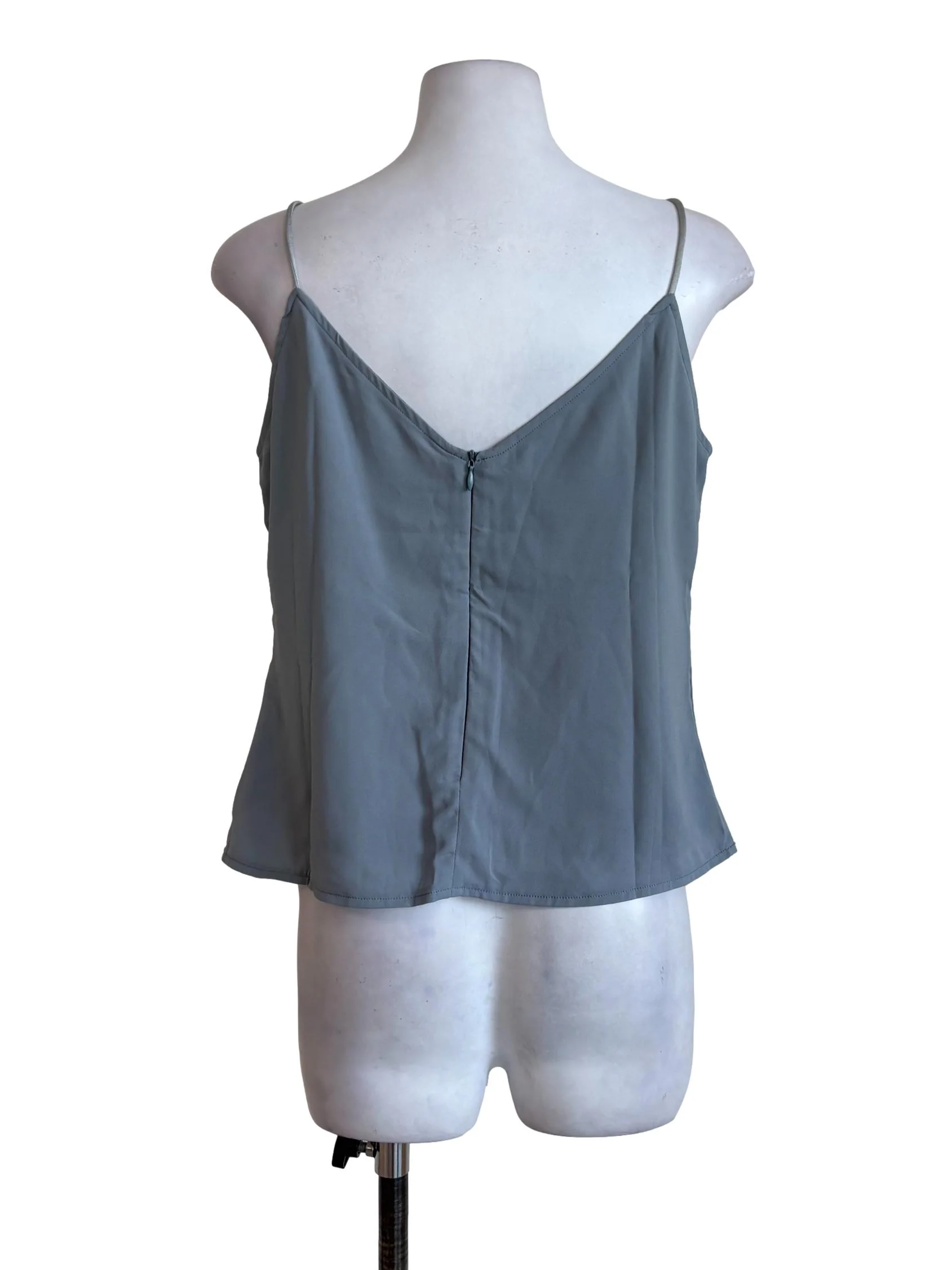 Fossil Grey Boxy Slip Top - Image 2