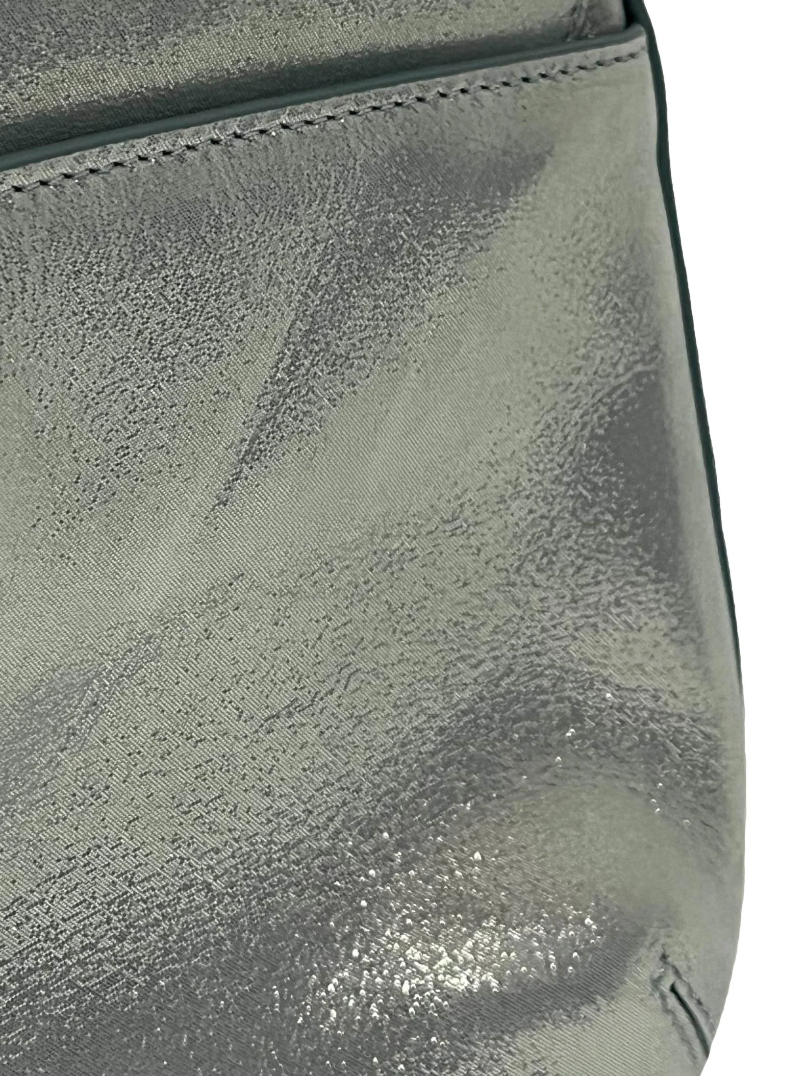 Frost Blue Glittery Shoulder Bag - Image 3