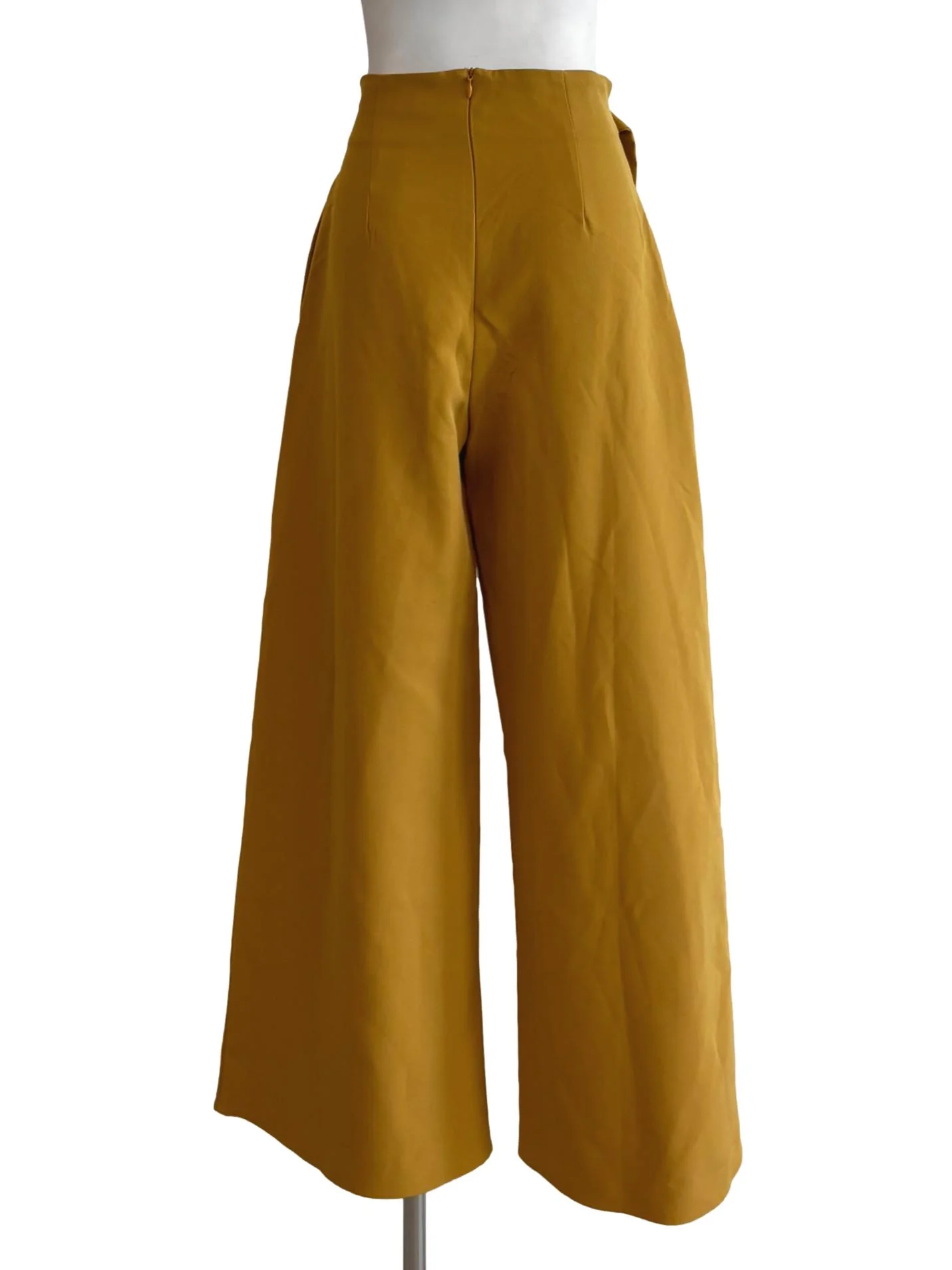 Gold Yellow Wide Leg Pants YHF - Image 2