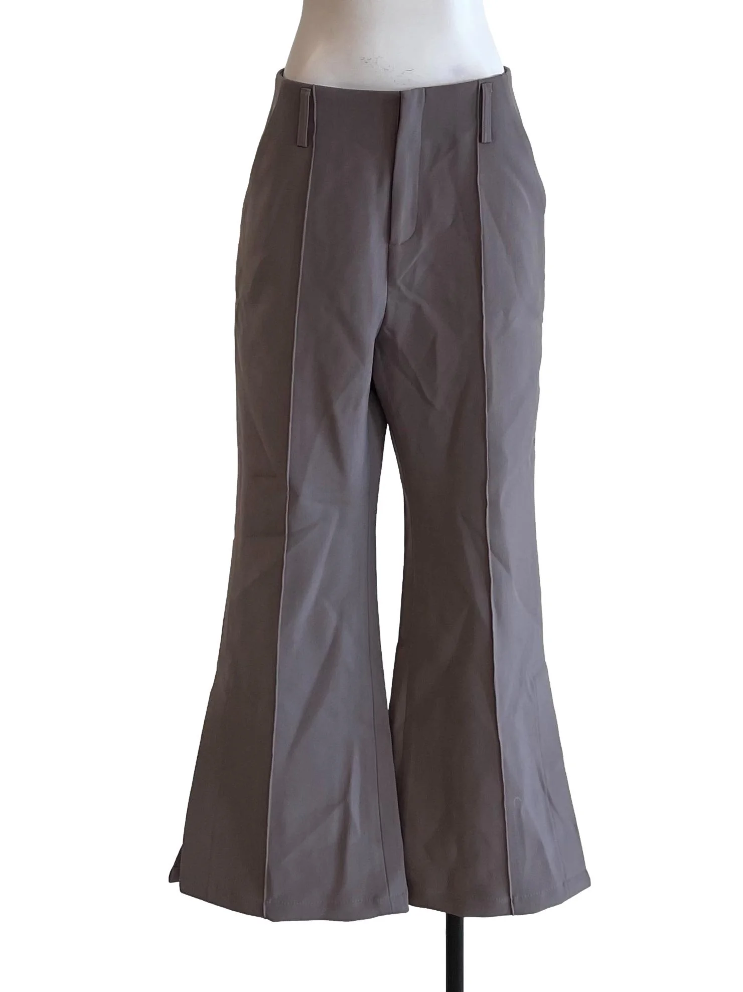 Graphite Ribbed Formal Pants