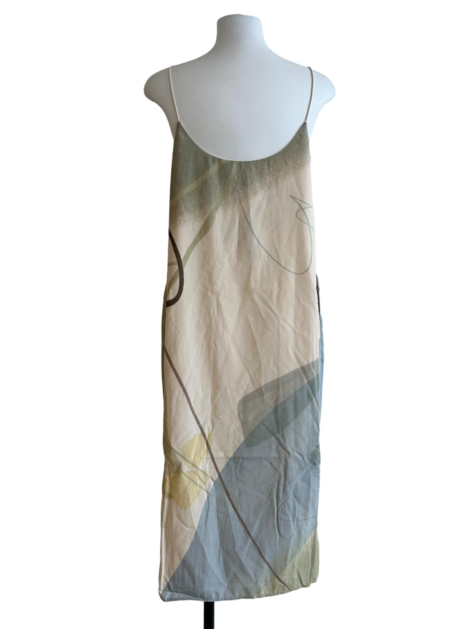 Green Meadow Slip Dress OSN - Image 2