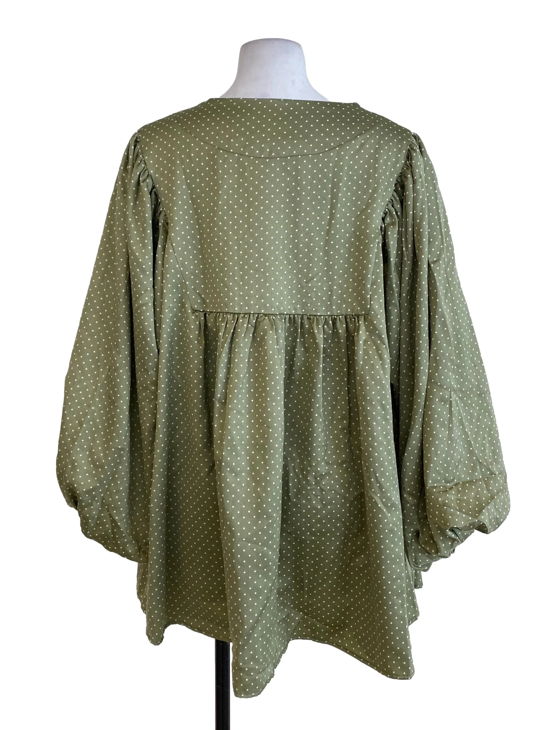 Green Polka Dot Top - Image 2