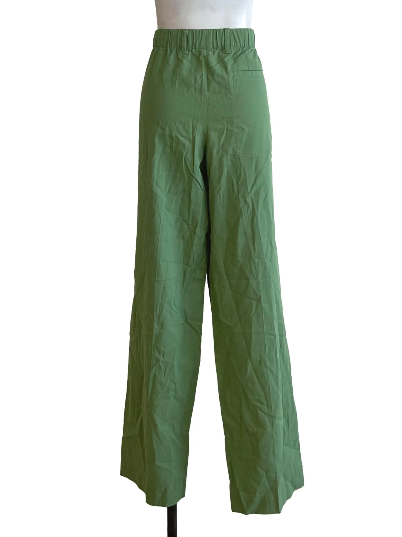 Green Wide Leg Pants - Image 2
