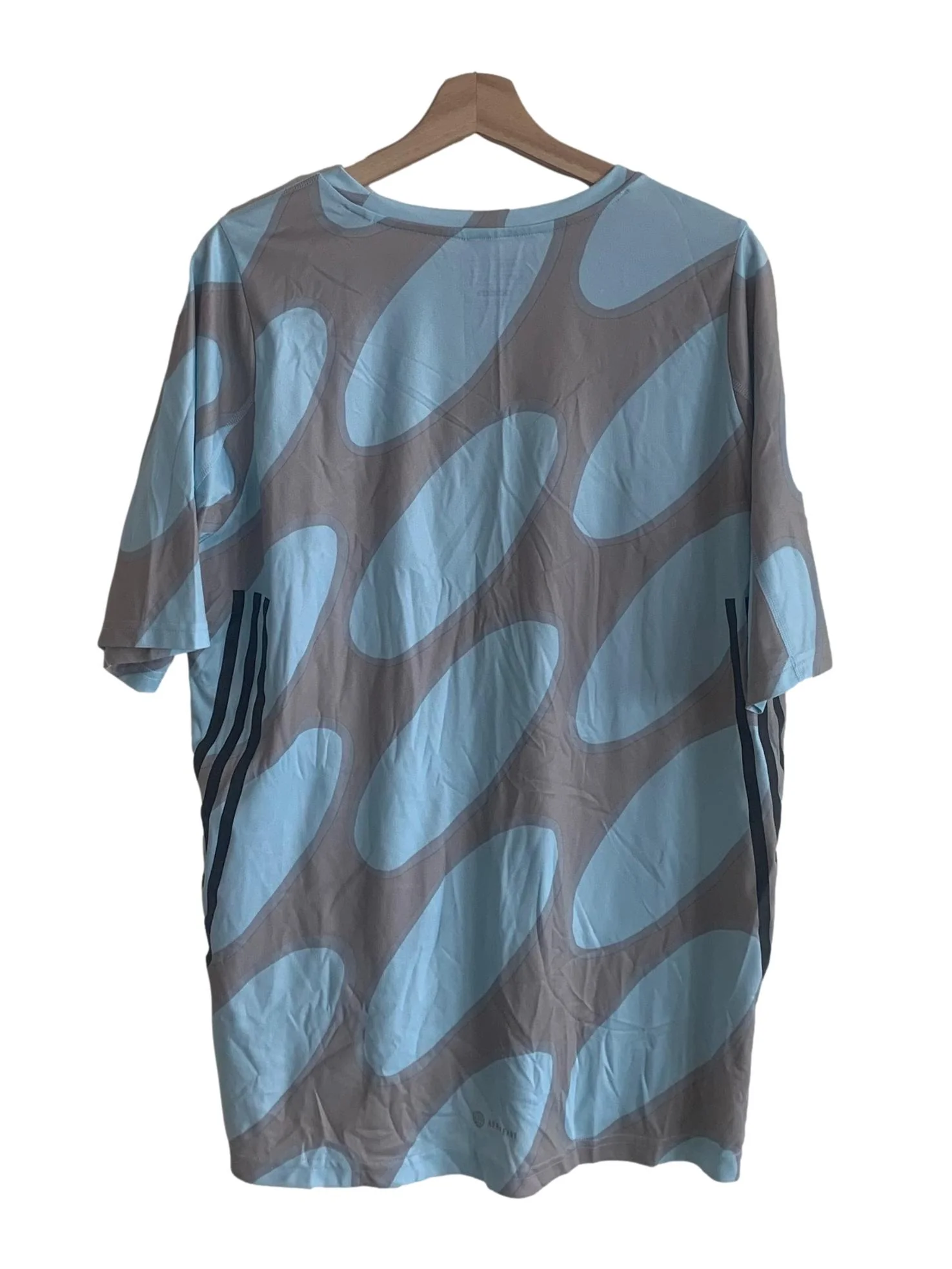 Grey And Blue Pattern Top - Image 2