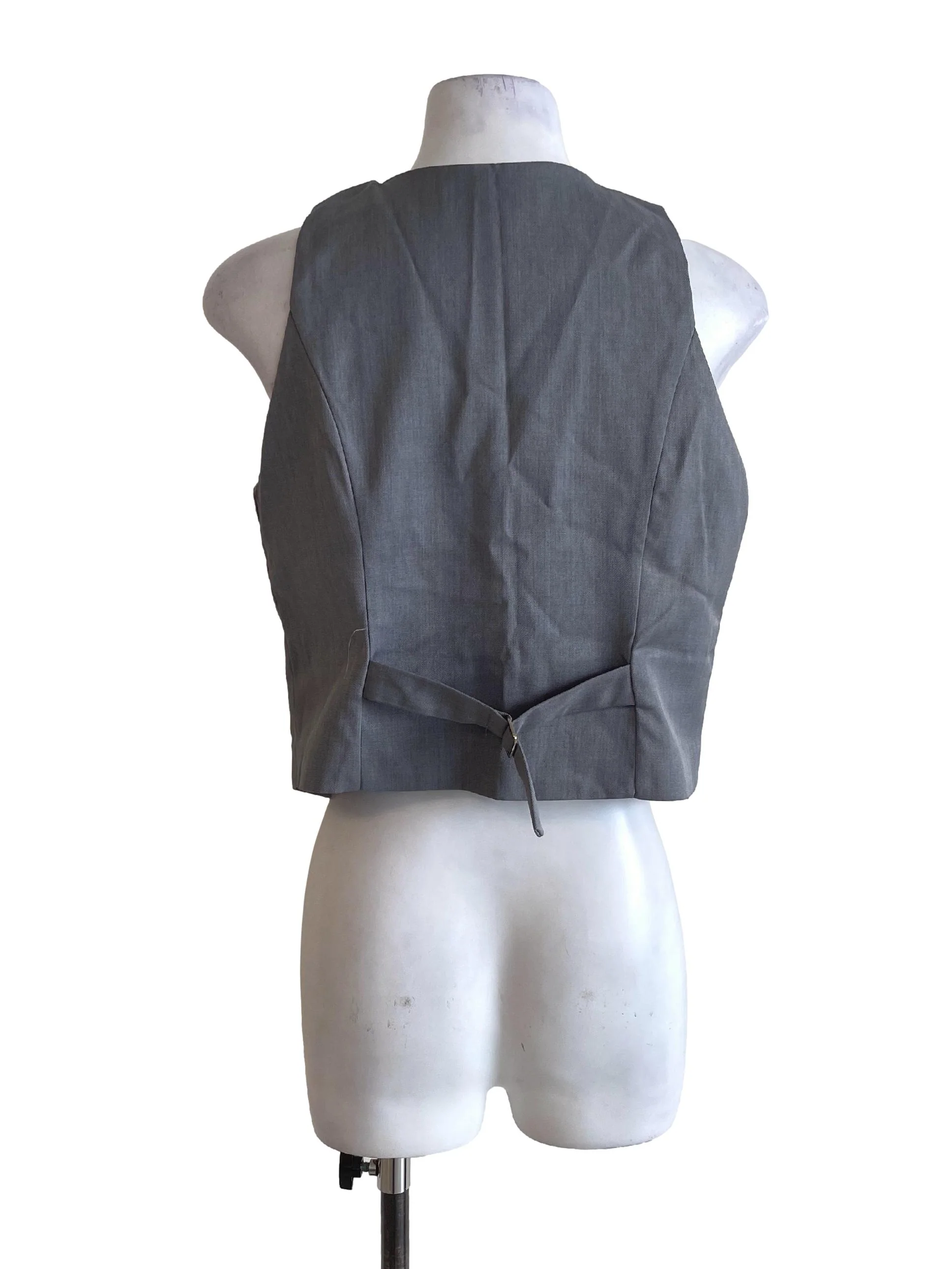 Grey Basic Vest - Image 2