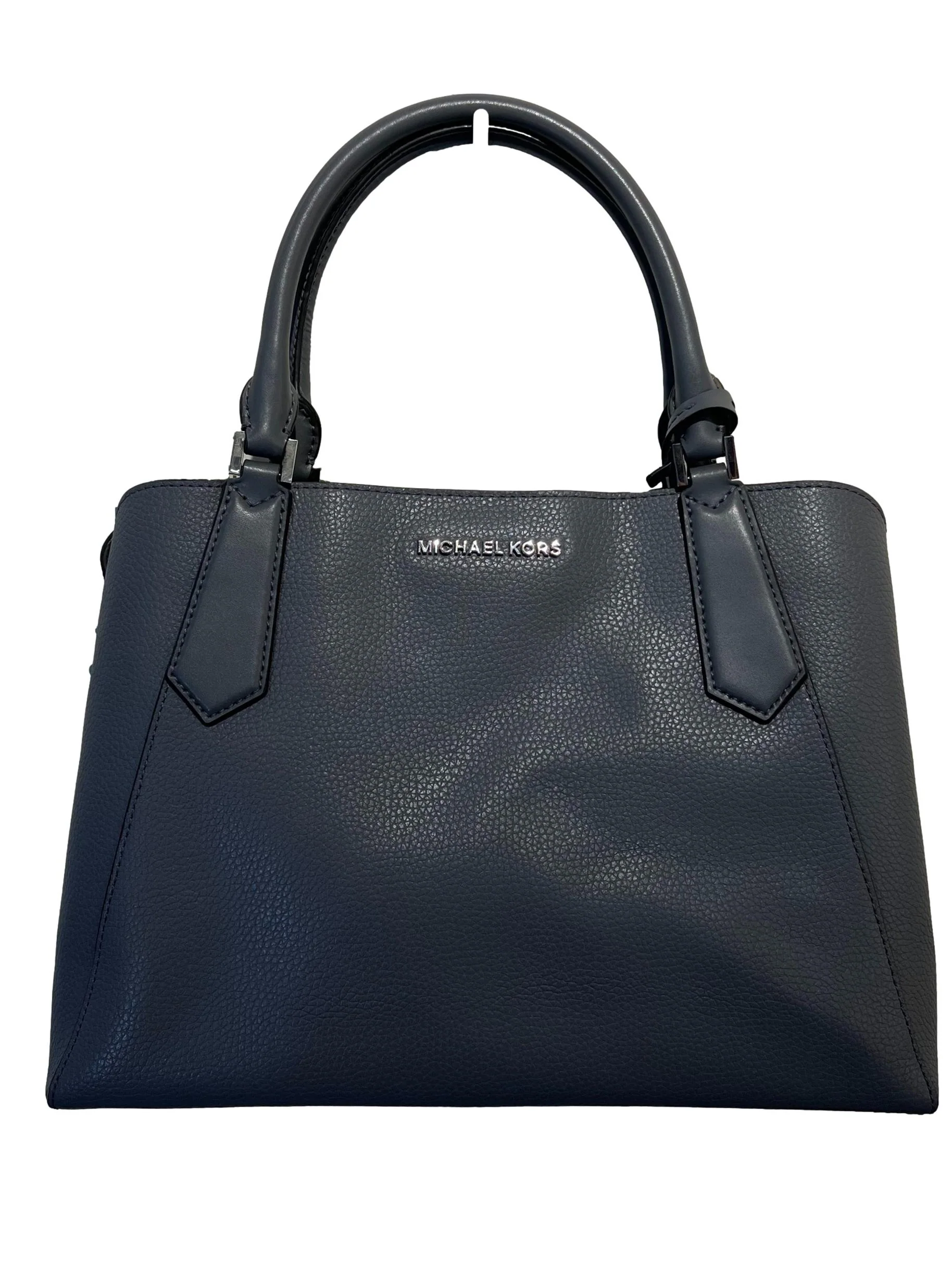 Grey Plain Handbag