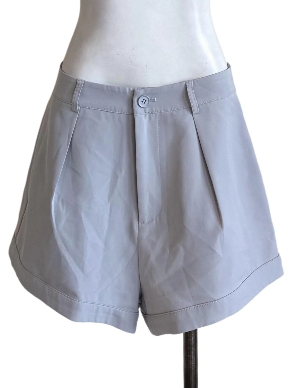 Greyish Blue Short Pants