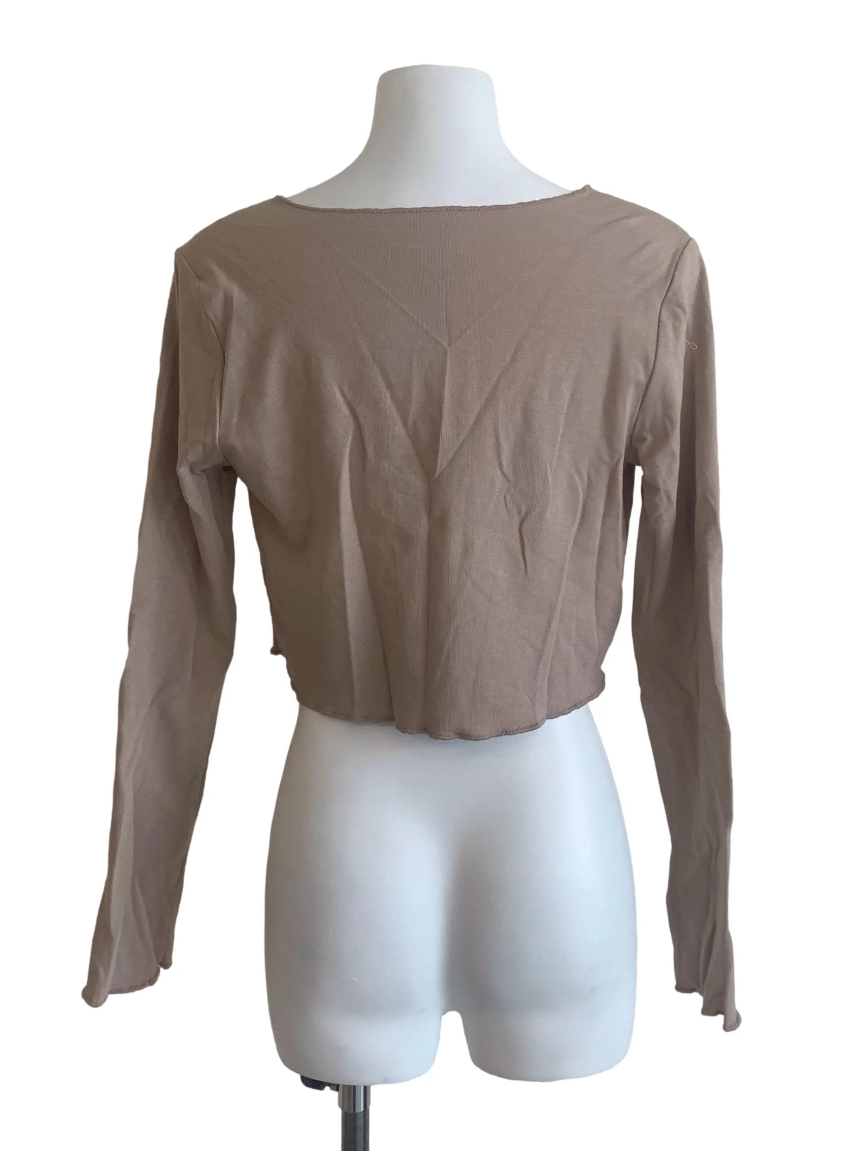 Hazelnut Beige Bolero - Image 2