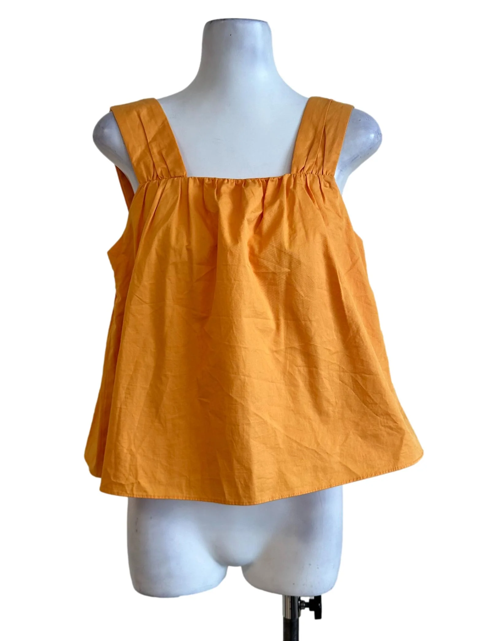 Honey Orange Sleeveless Top