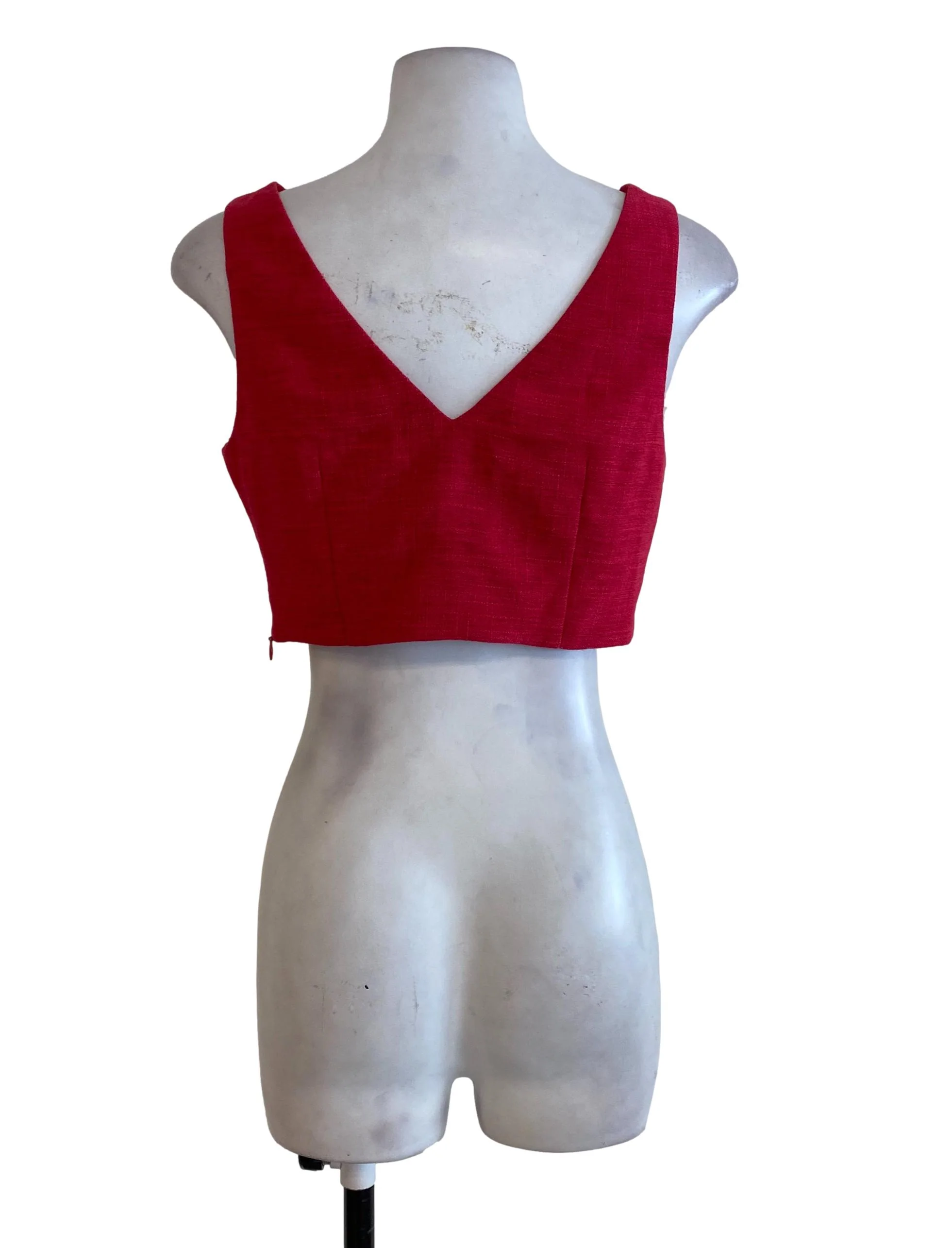 Hot Pink Twill Top LB - Image 2