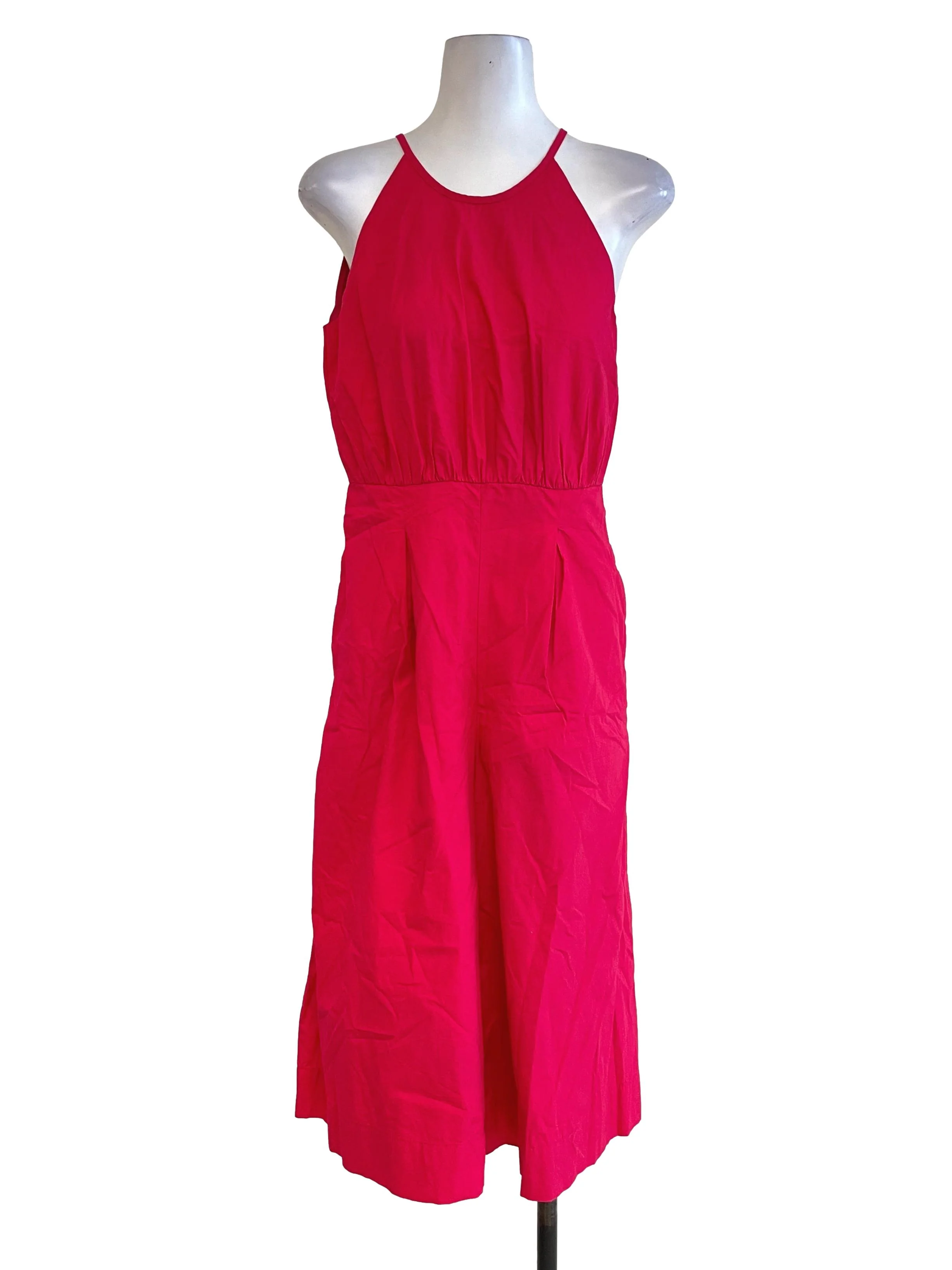 Hot Pink Wide Leg Jumpsuit LB