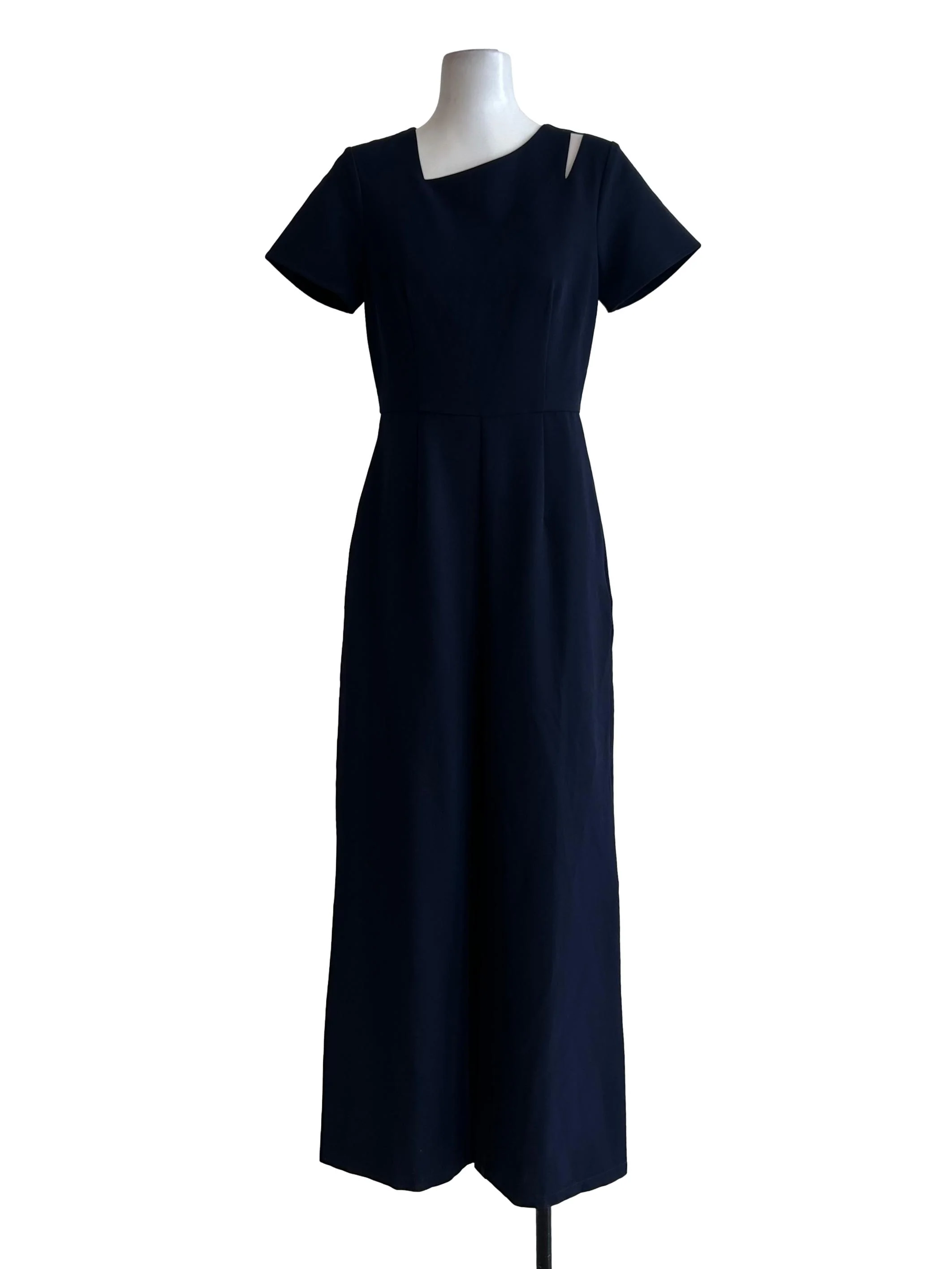 Indigo Blue Short Sleeve Jumpsuit LB