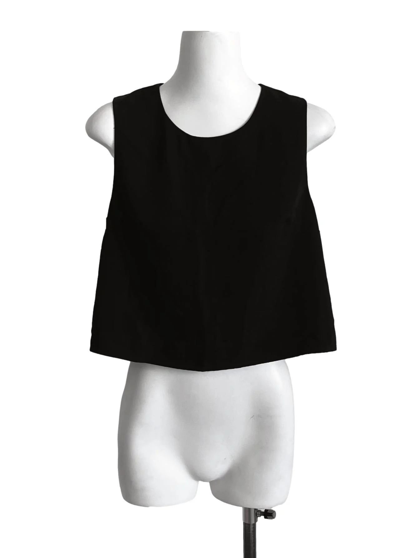 Ink Black Basic Loose Top