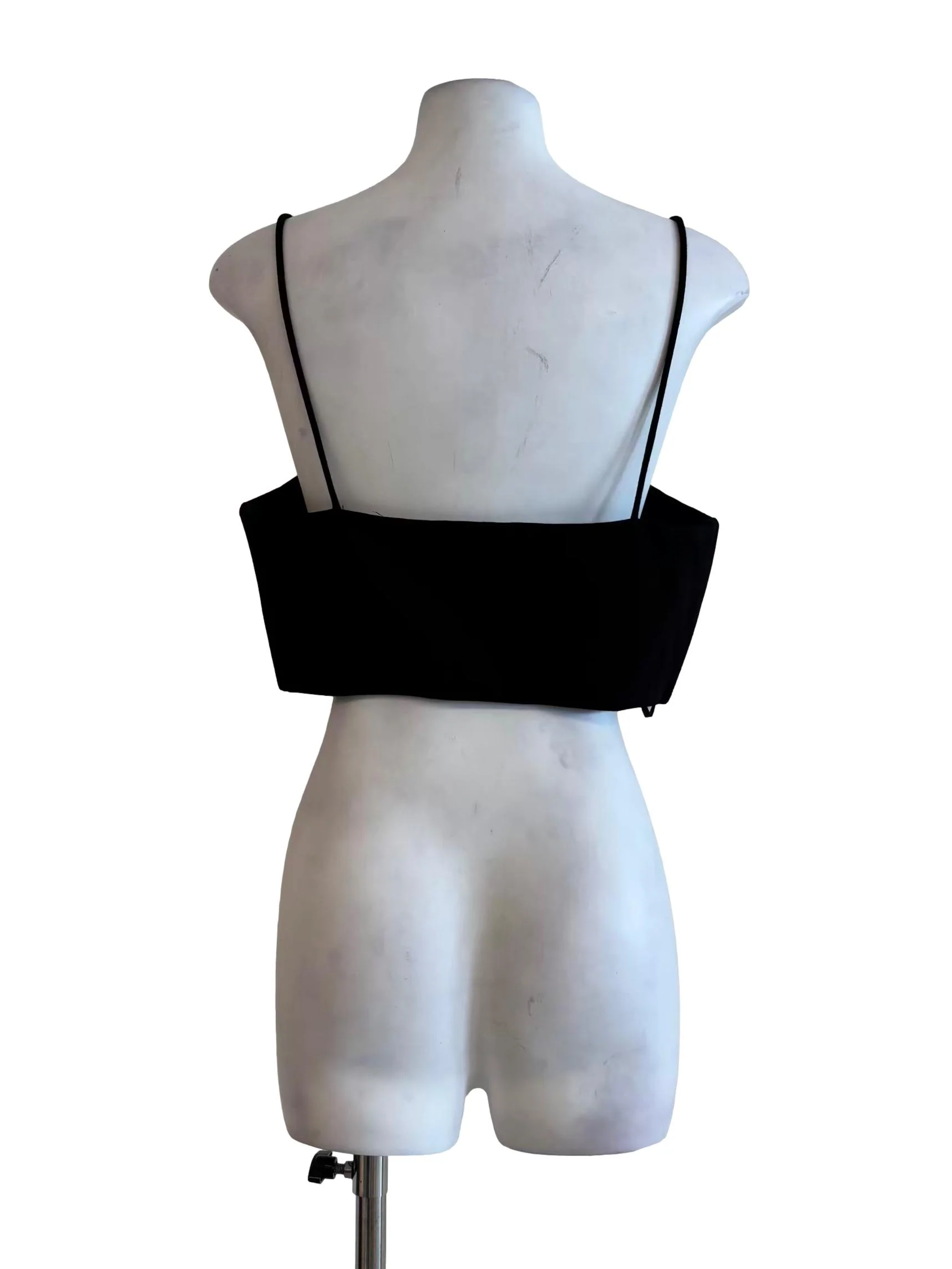 Ink Black Spaghetti Strap Top - Image 2