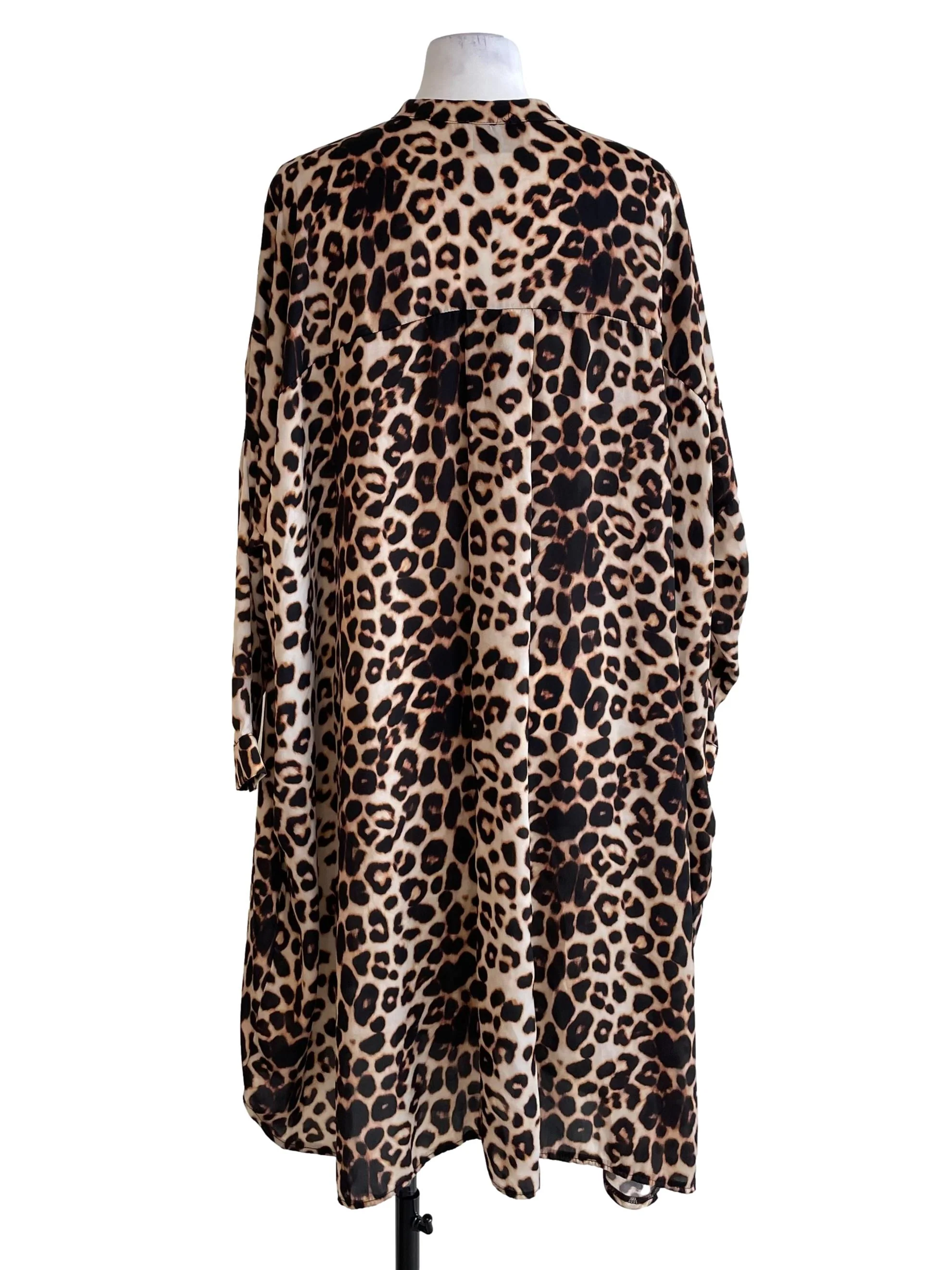 Ivory Leopard Long Shirt - Image 2