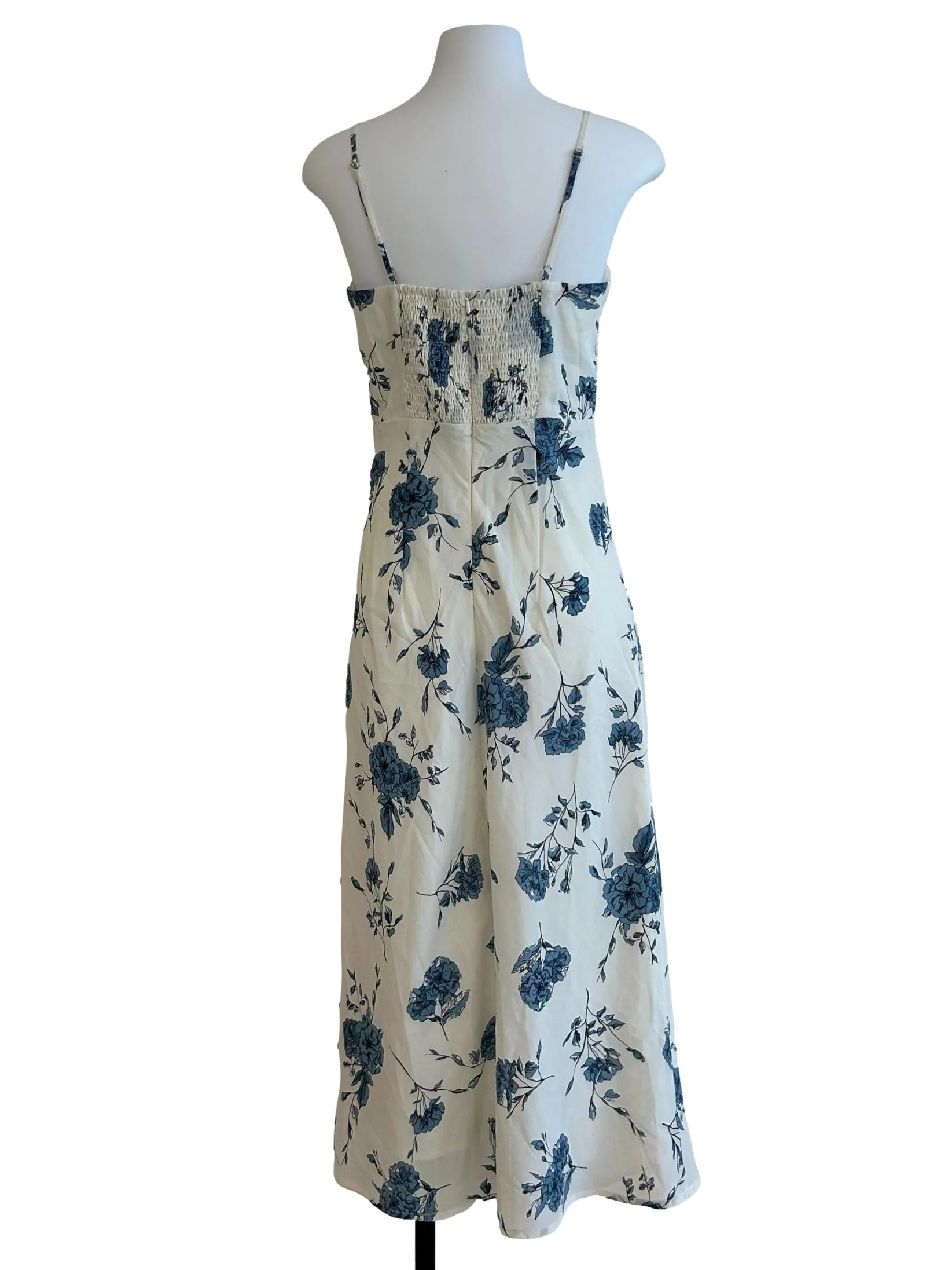 Ivory White Floral Cami Dress - Image 2