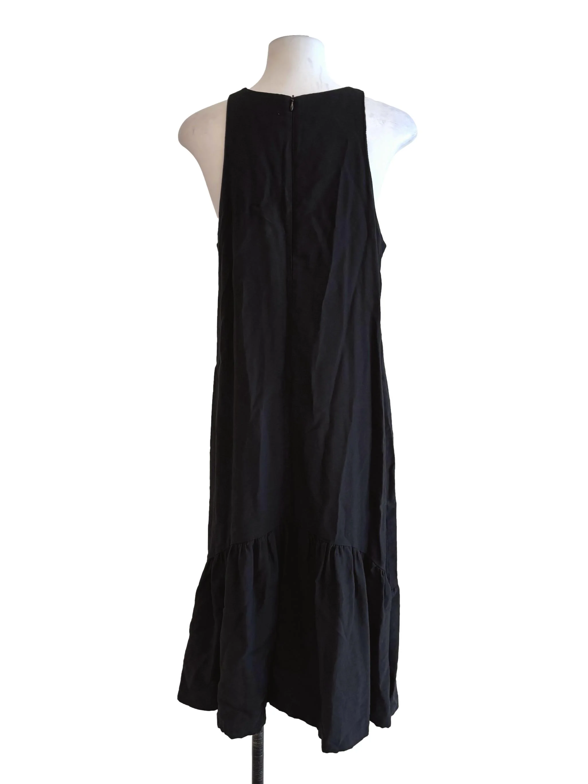 Jade Black Drop Waist Dress - Image 2