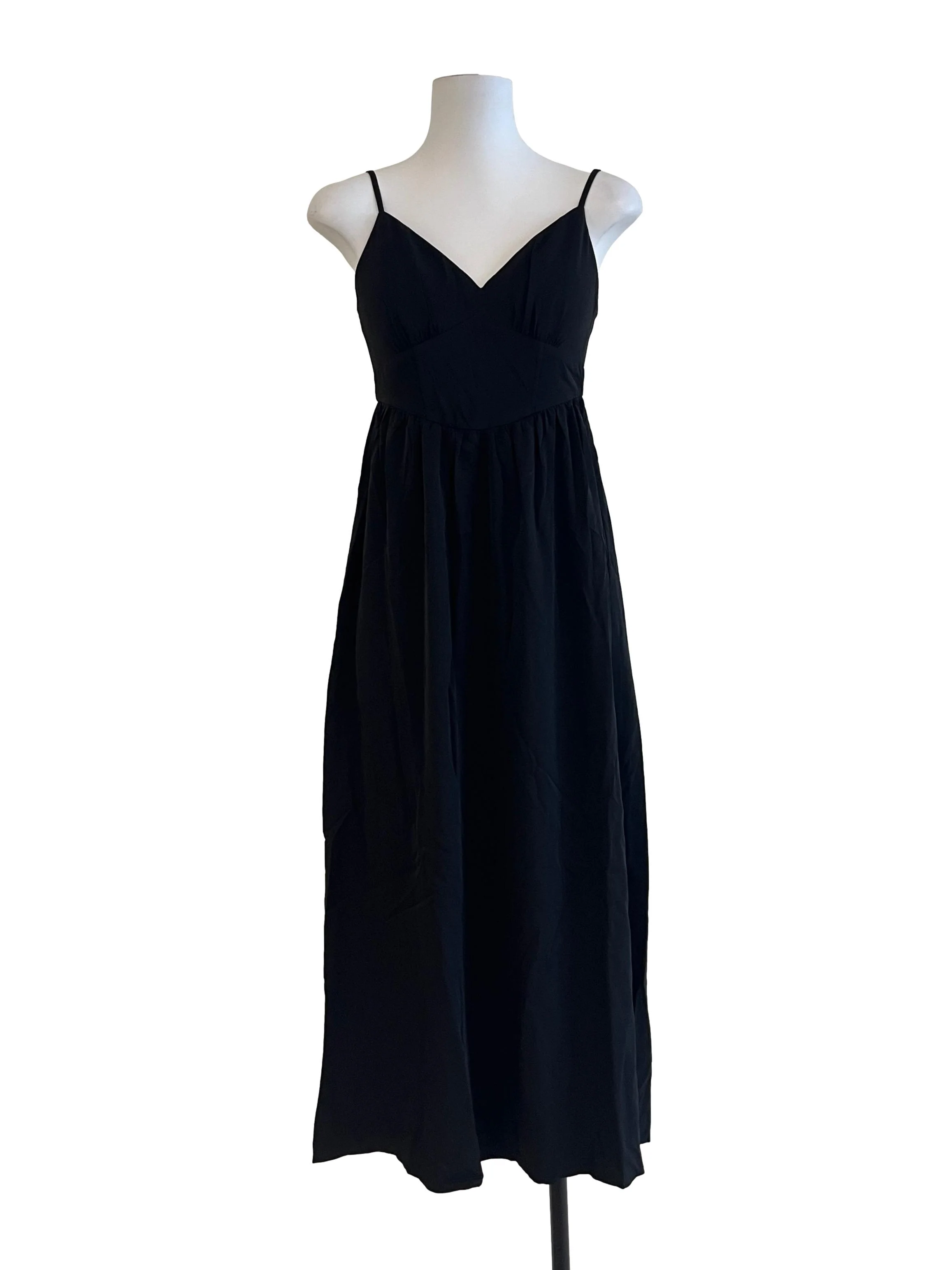 Jade Black Sleeveless Dress