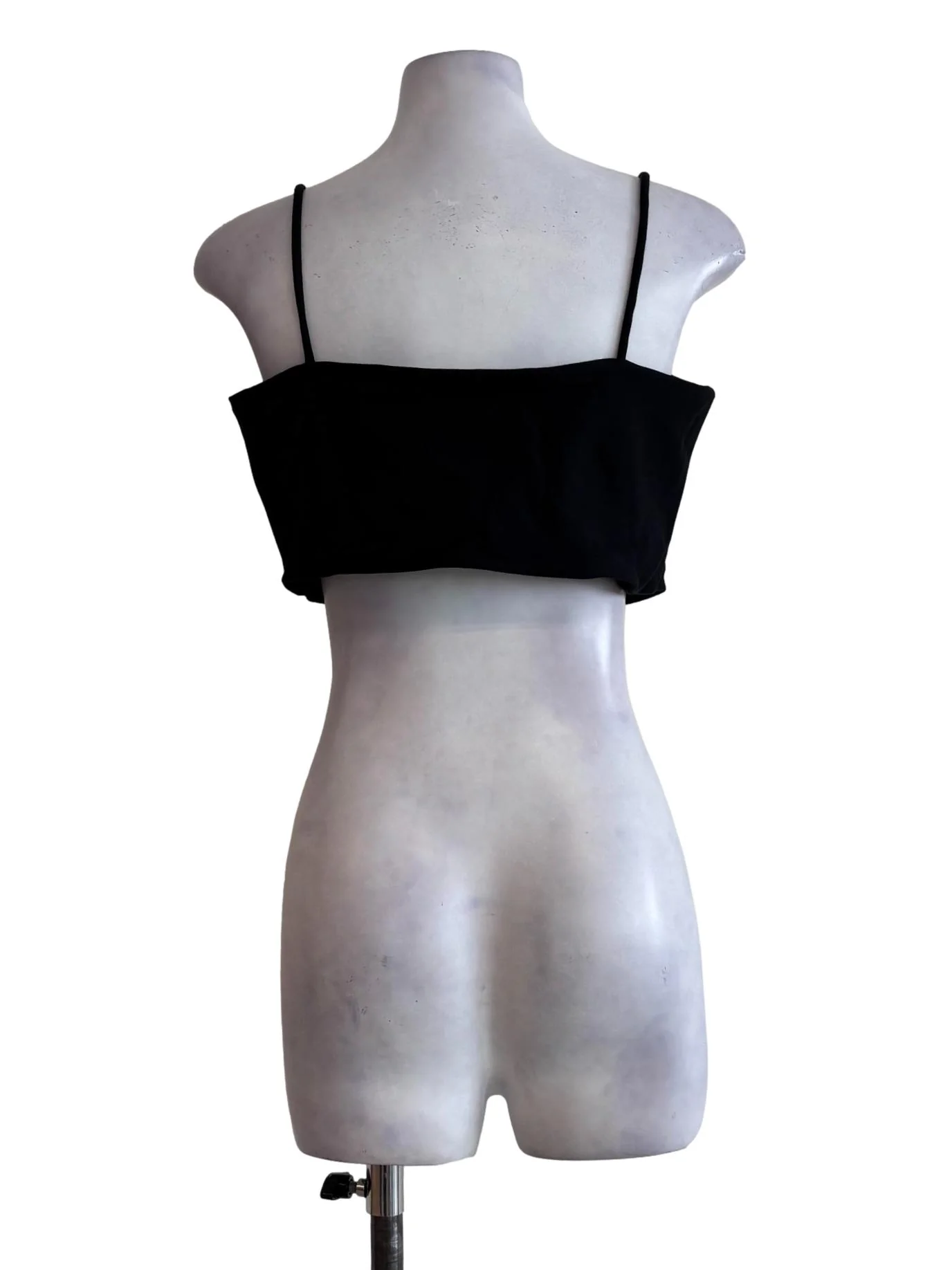 Jet Black Camisole Top - Image 2