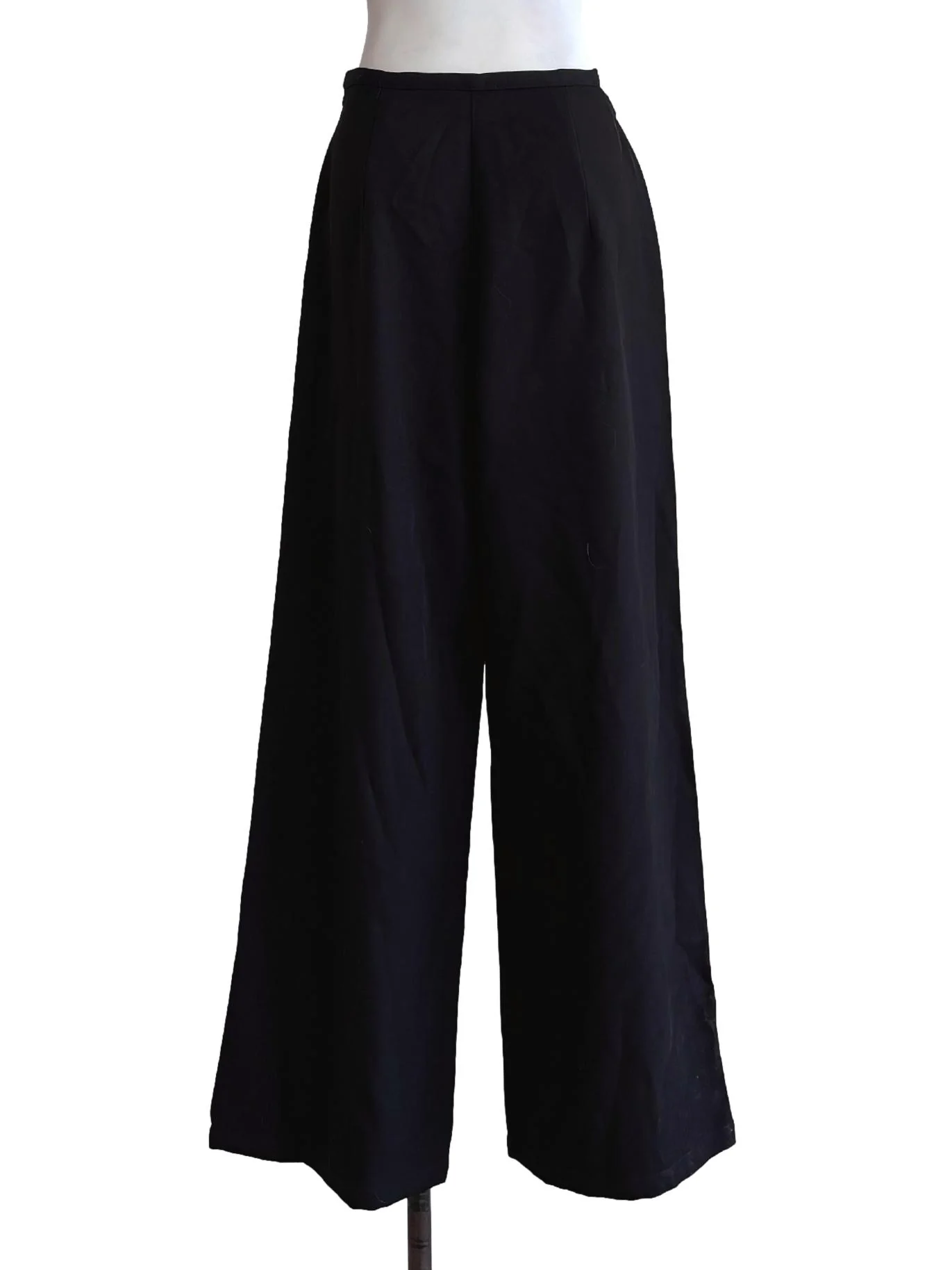 Jet Black Straight Pants - Image 2