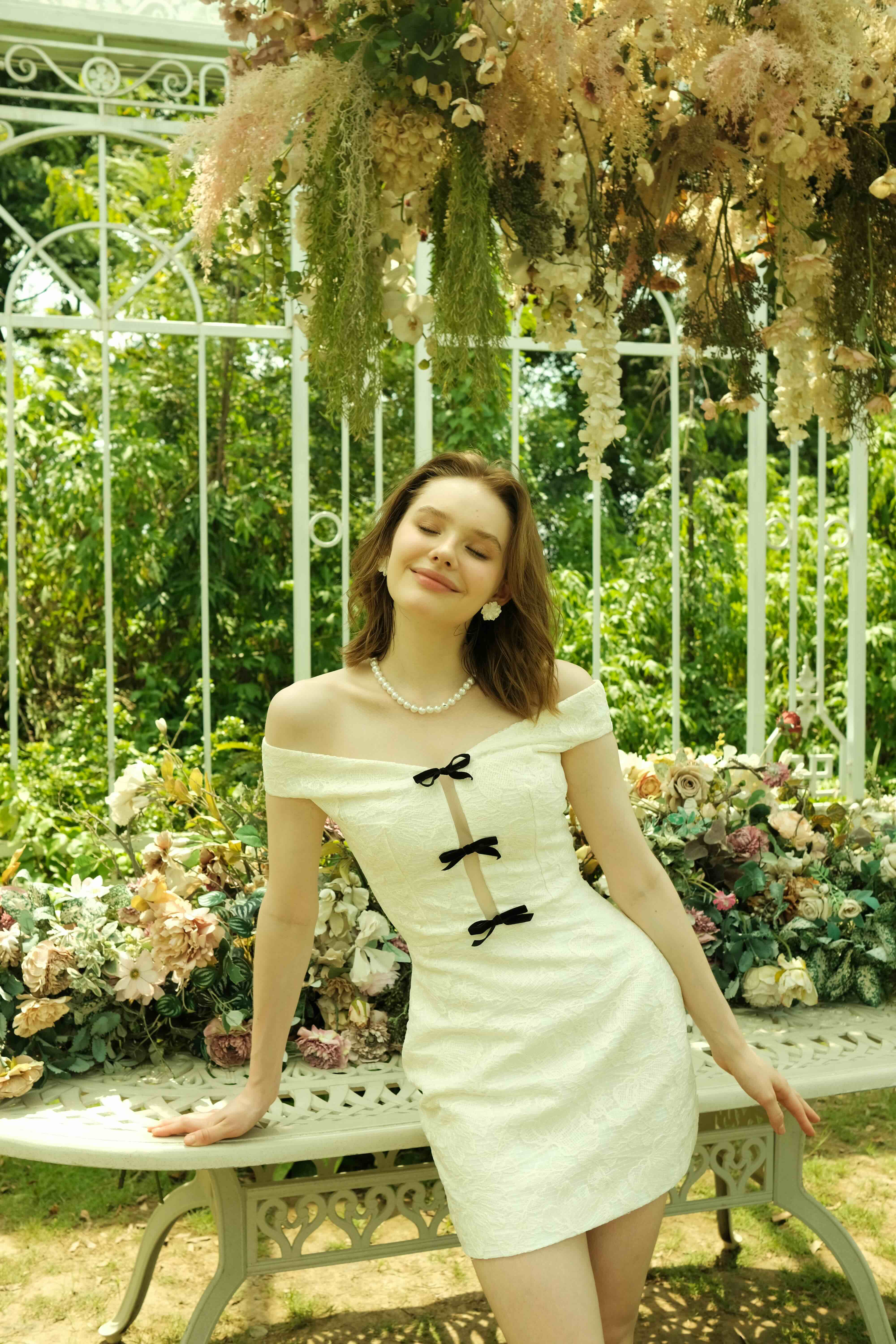 Kiera Dress - White CSN - Image 4