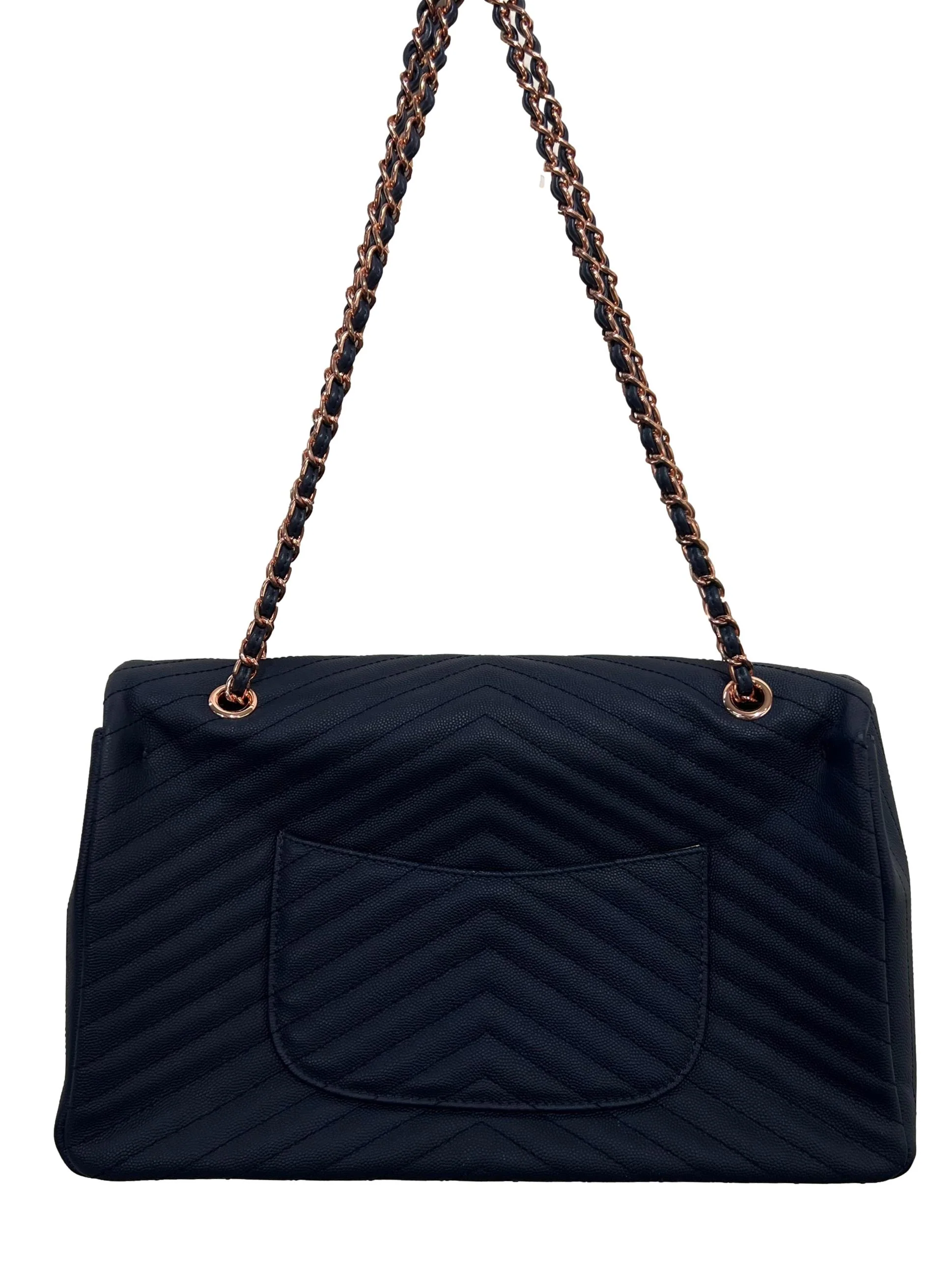 Large Quilted Shoulder Bag - Image 2
