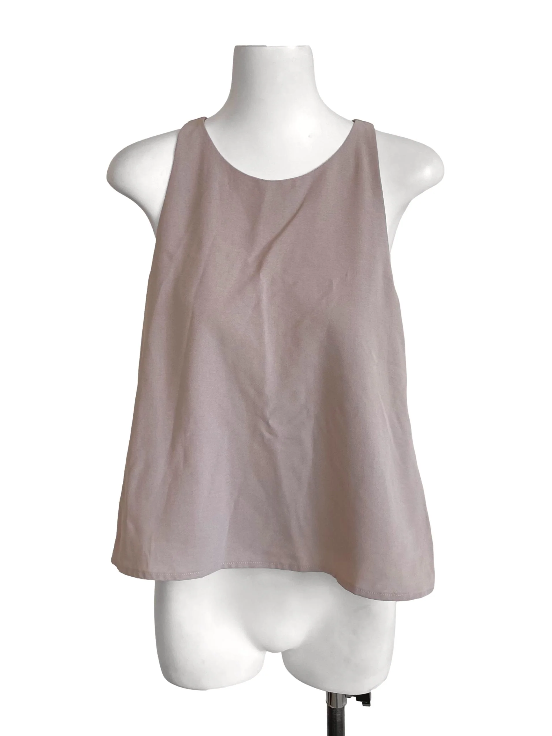 Latte A-Line Sleeveless Top