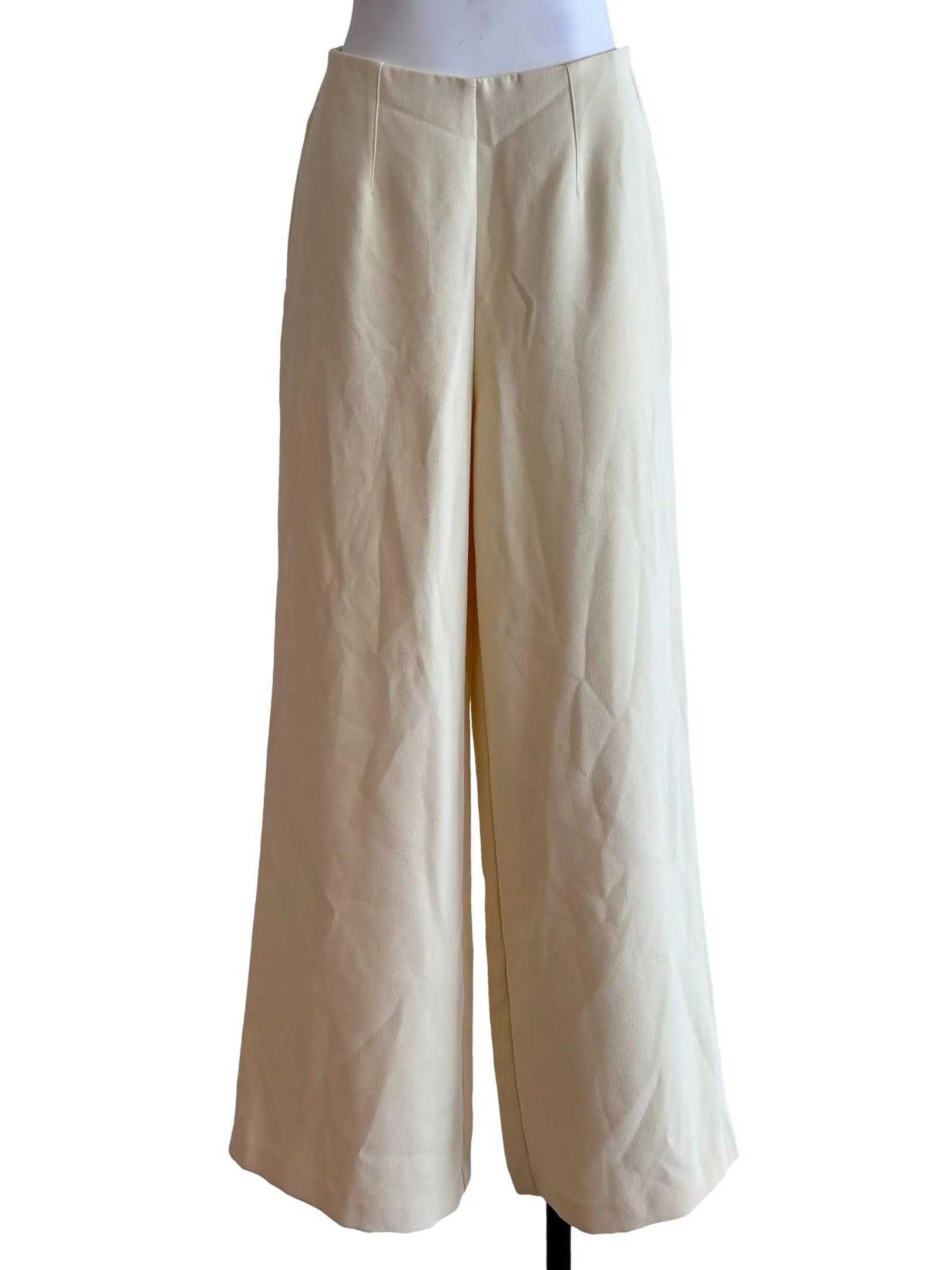 Lemon Yellow Wide Pants
