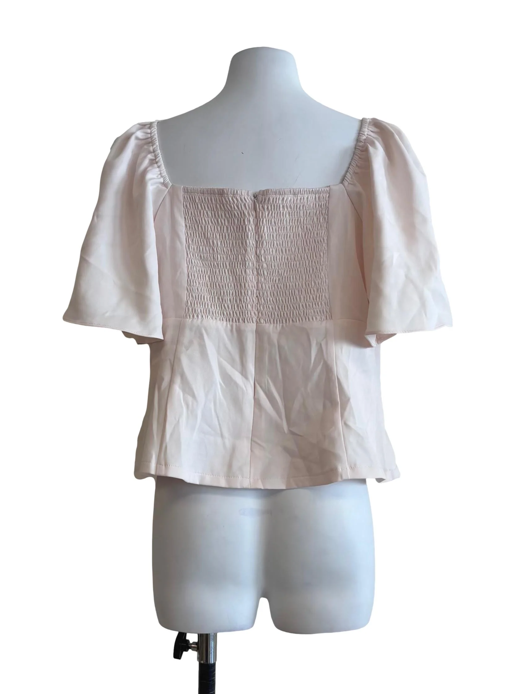 Lemonade Pink Butterfly Sleeve Top - Image 2