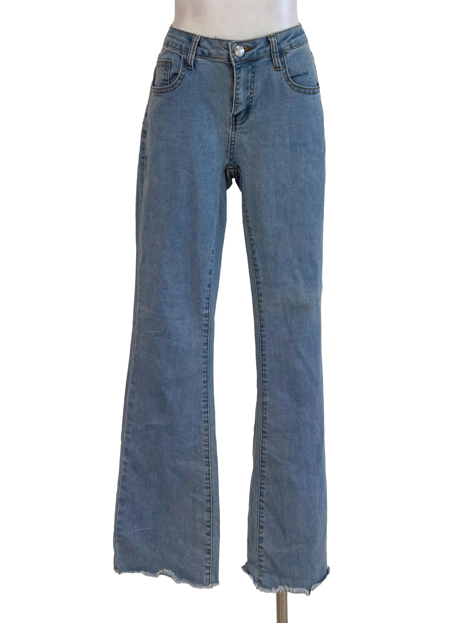 Light Blue Bootcut Jeans