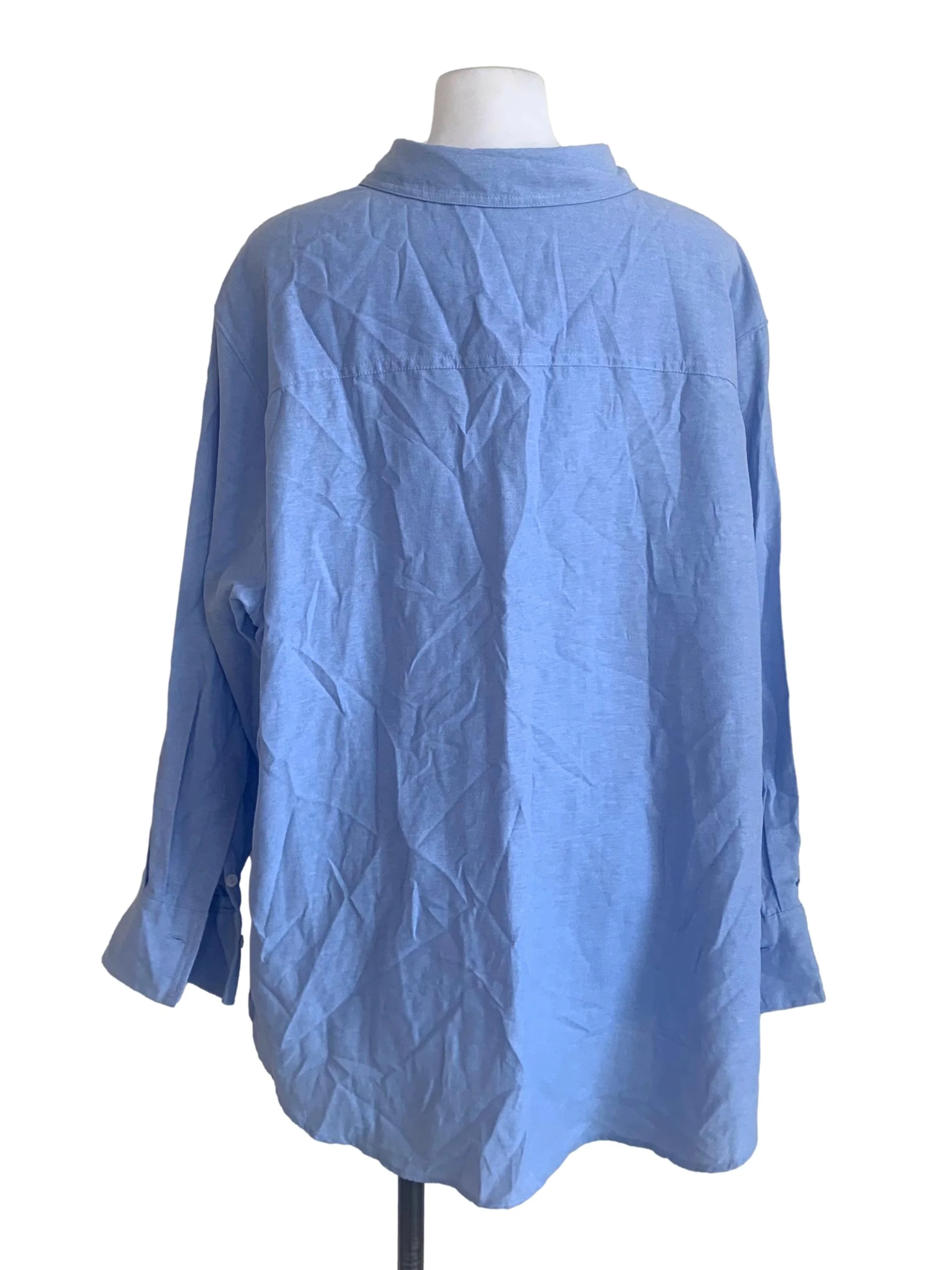 Light Blue Collared Top LB - Image 2