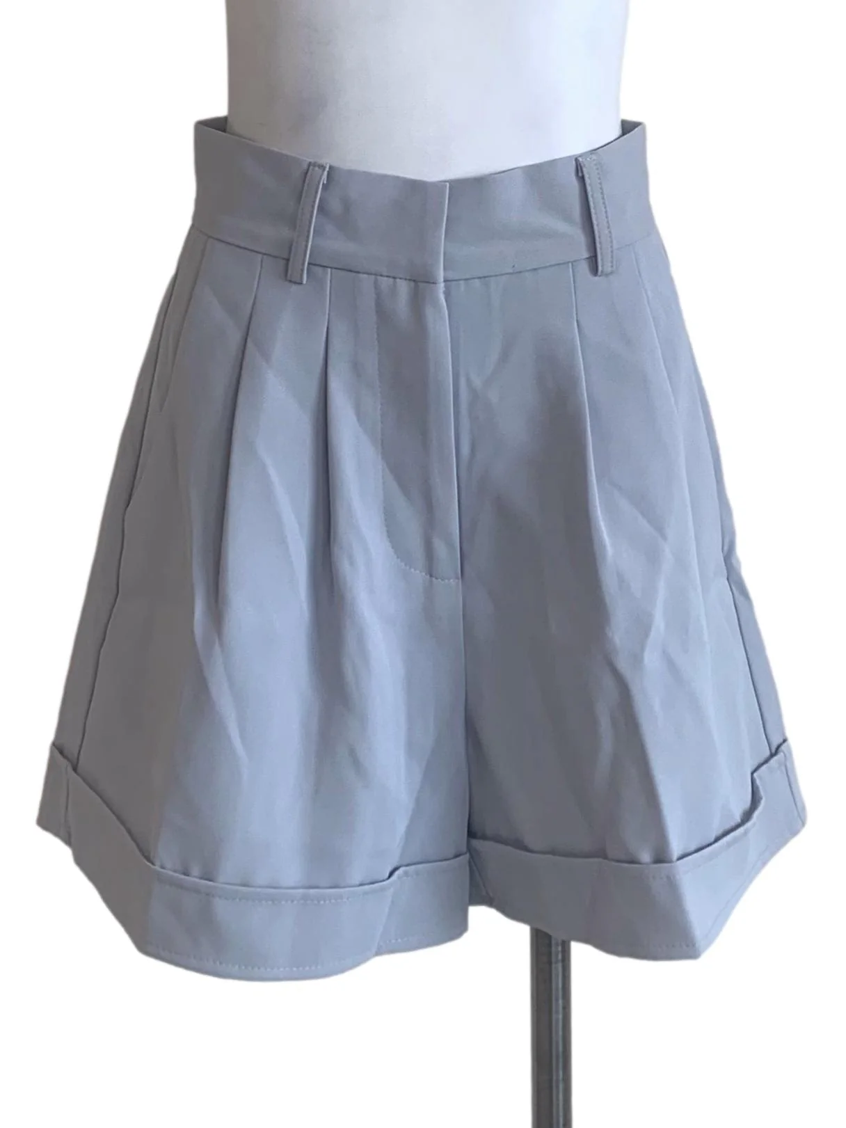 Light Blue Loose Shorts TTR