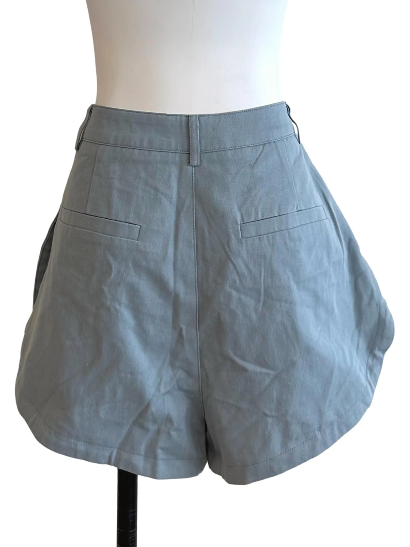 Light Blue Pocket Casual Shorts - Image 2