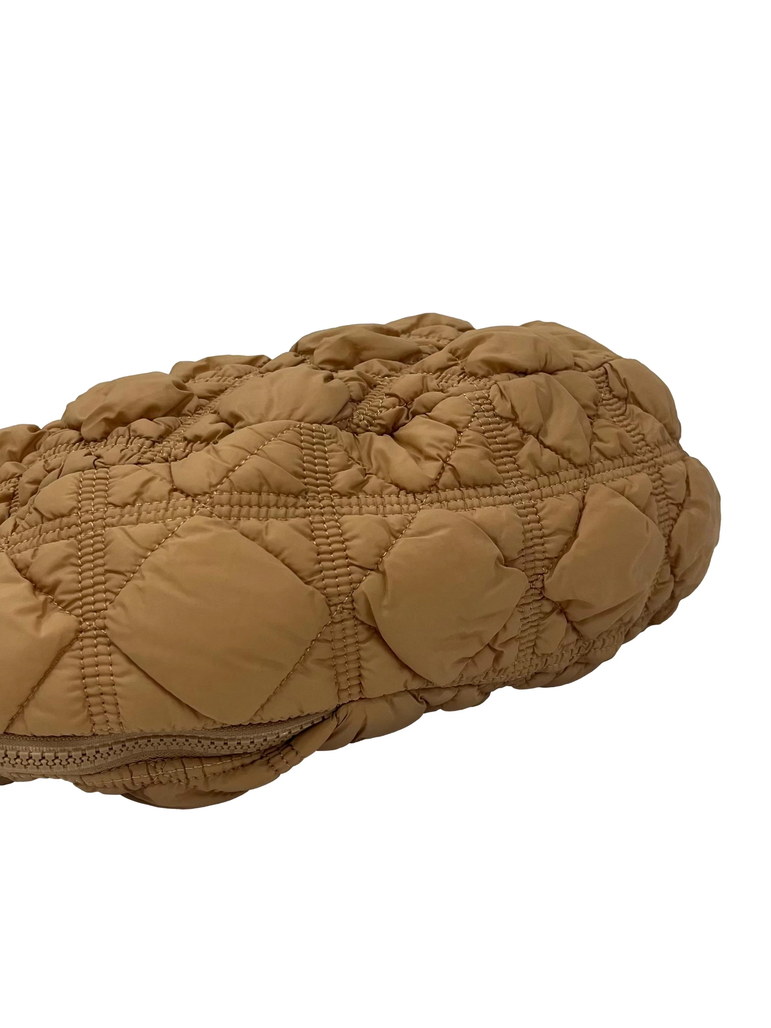 Light Brown Cloud Puffer Bag - Image 4