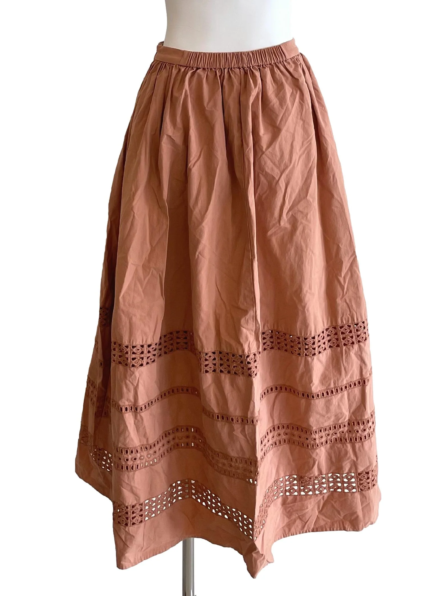 Light Carrot Hollow Bouffant Skirt LB - Image 2
