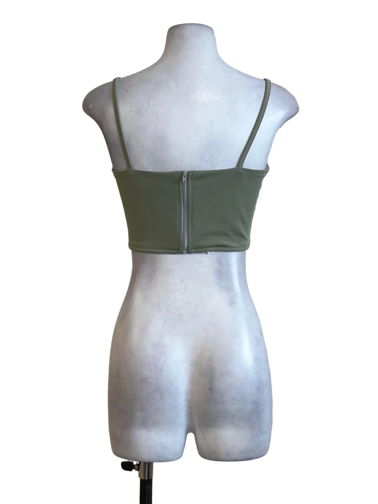 Light Green Crop Top - Image 2