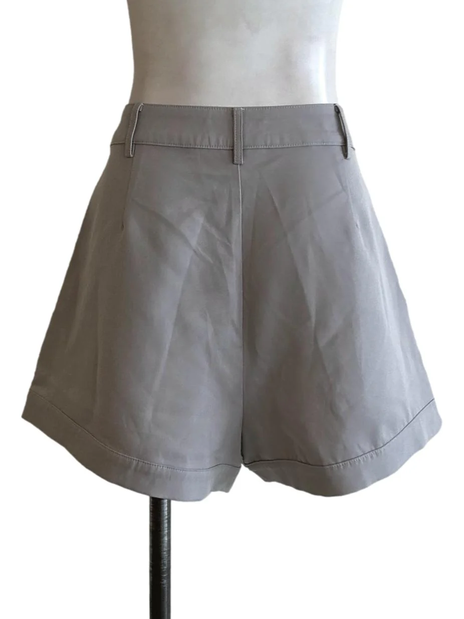 Light Grey A-Line Shorts - Image 2