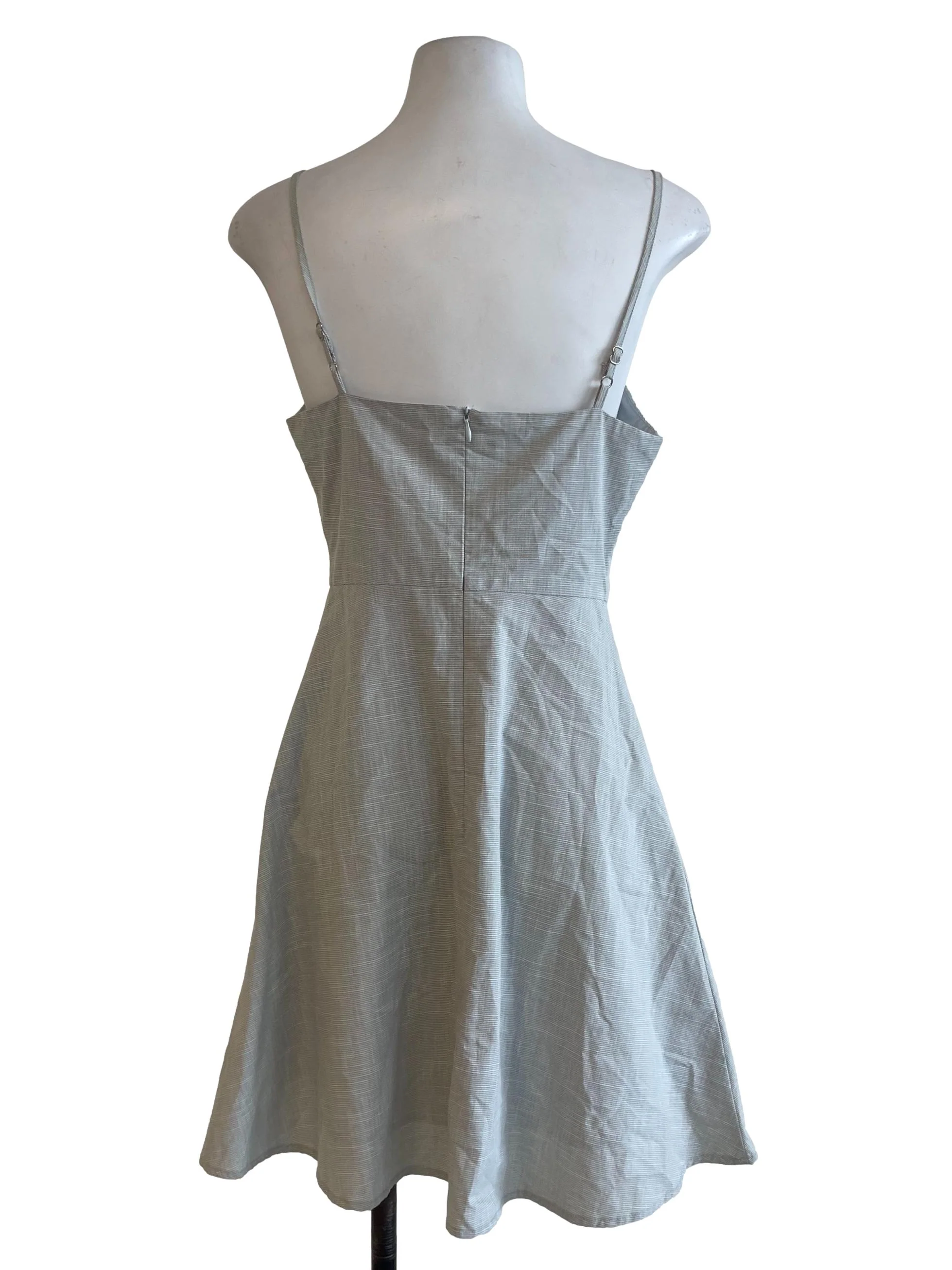 Light Grey Mini Dress - Image 2
