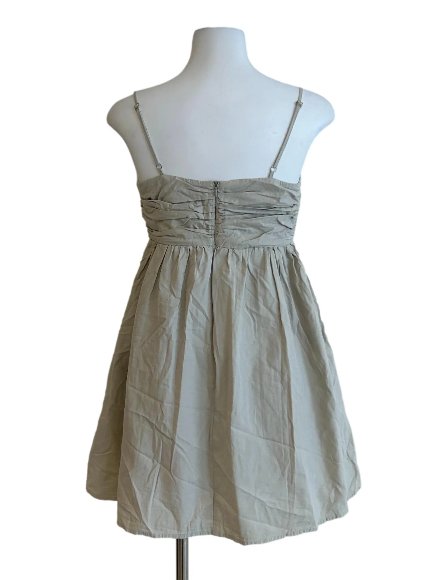 Light Olive Cami Mini Dress - Image 2
