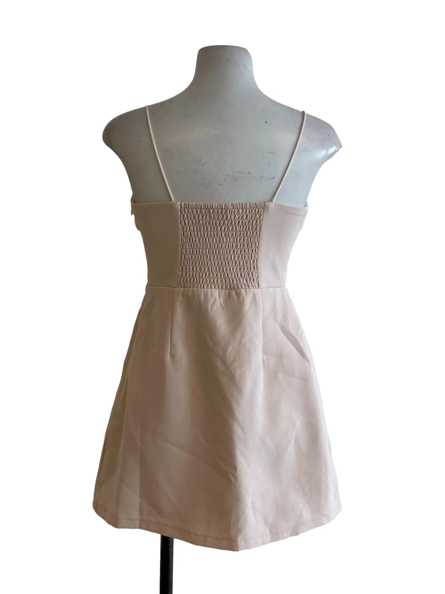 Light Pink Tailored Blazer Dress - Image 2