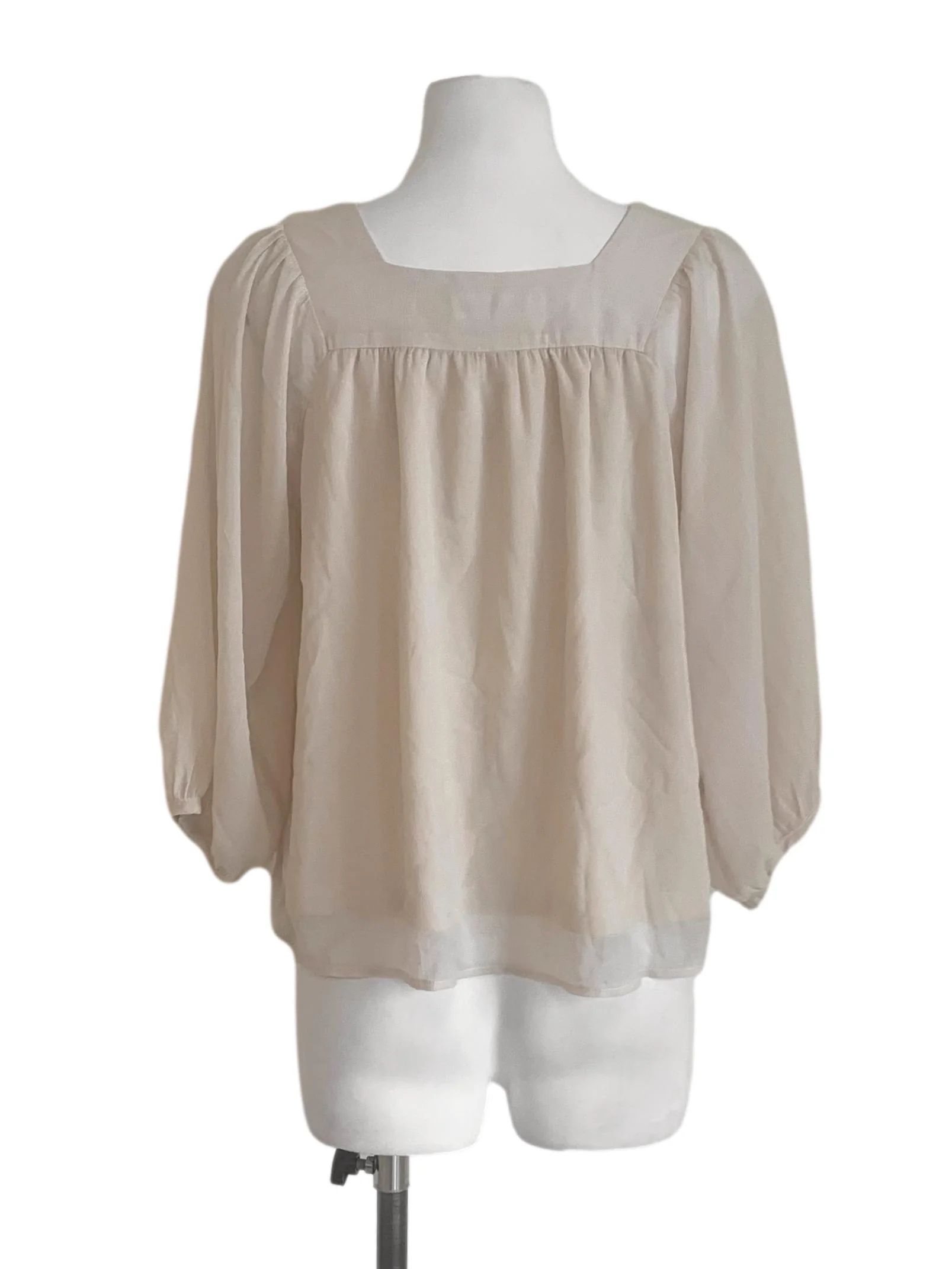 Linen Beige Square Nak Bishop Sleeves TCL - Image 2