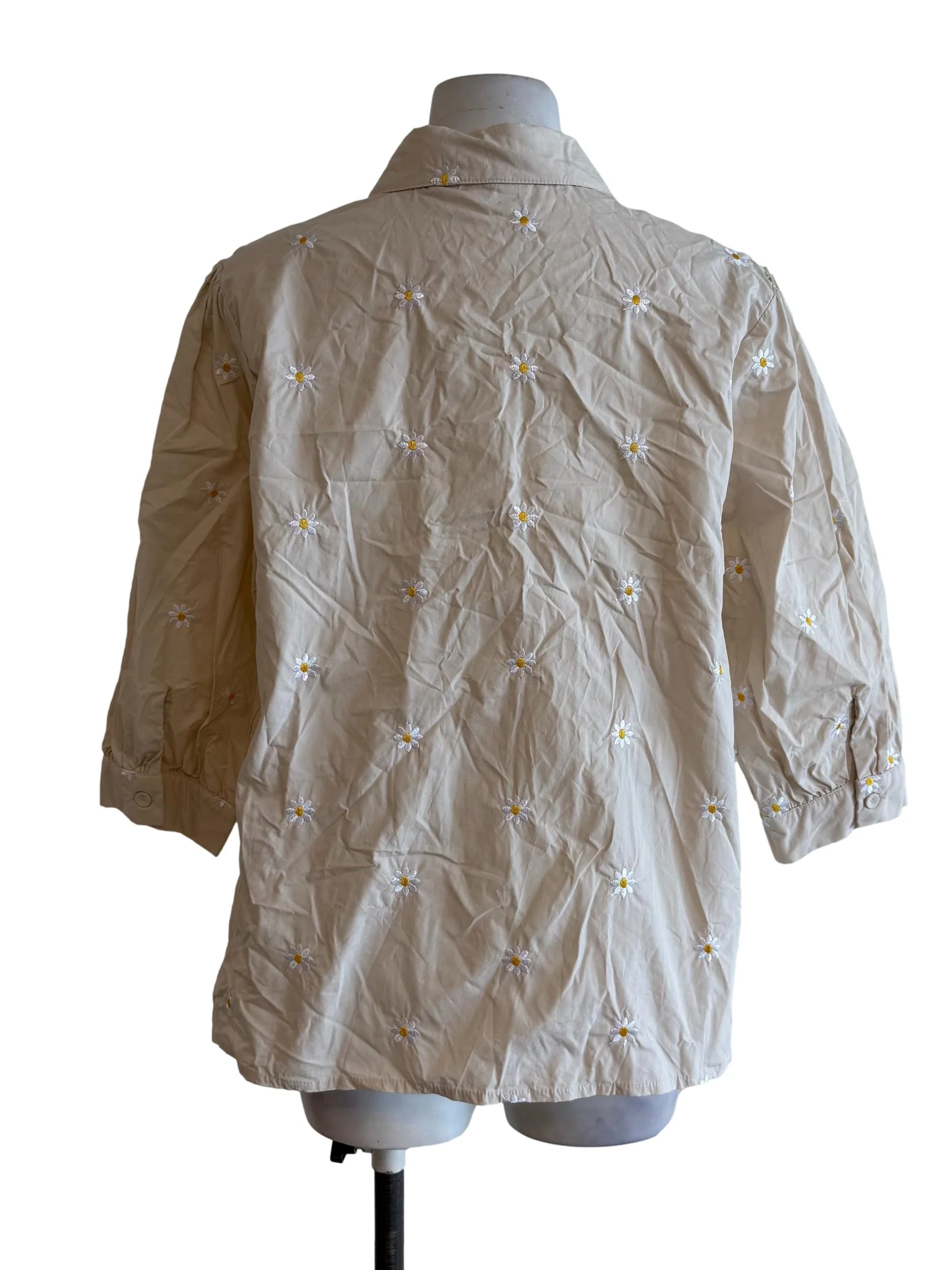 Linen Daisy Blouse - Image 2