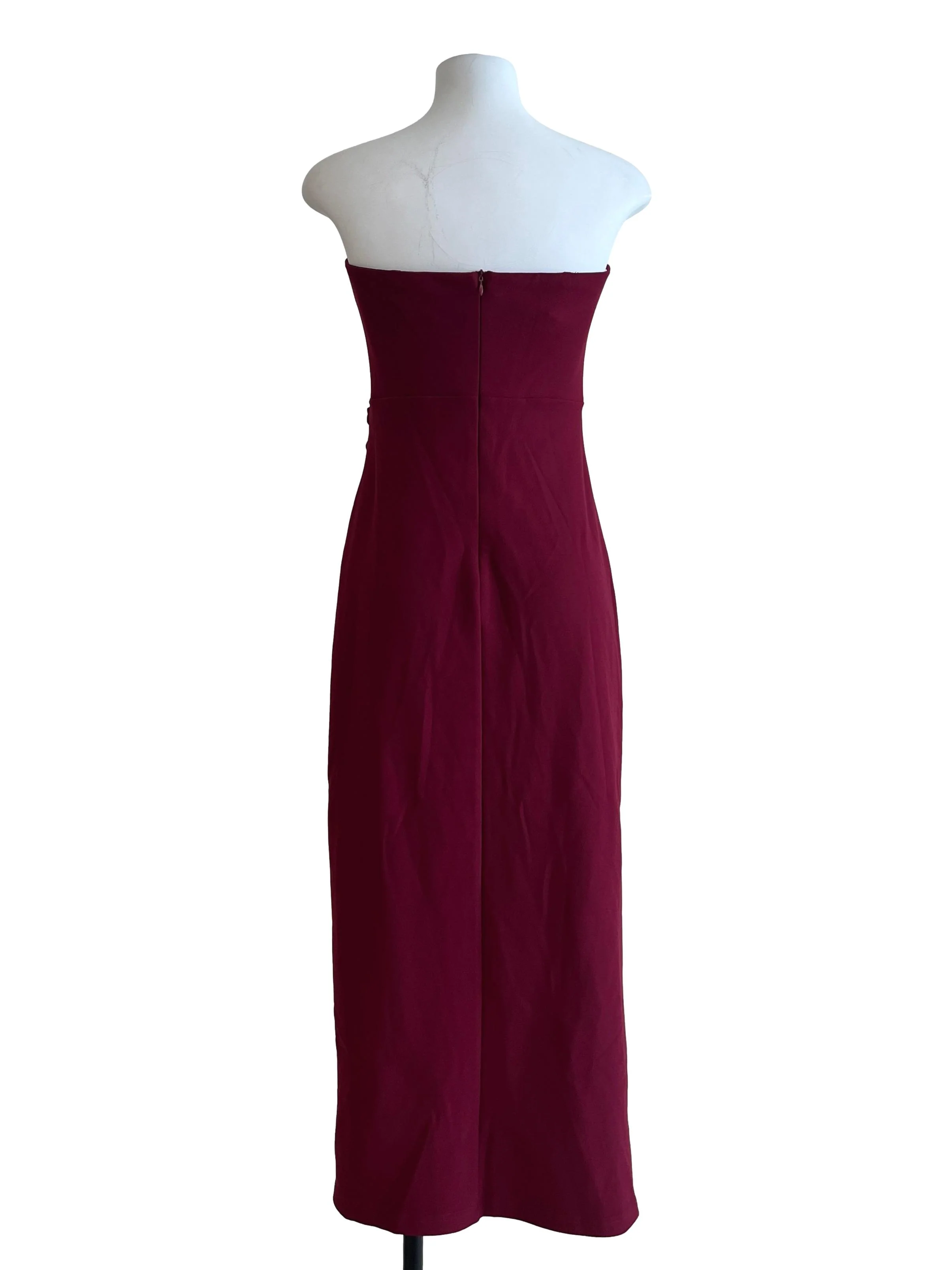 Lipstick Red Sweetheart Dress - Image 2